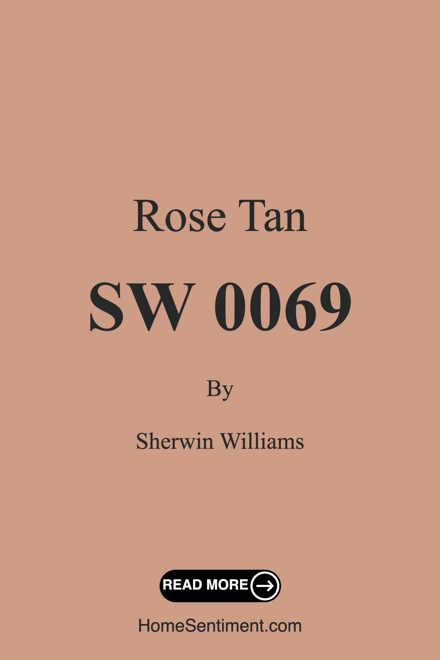 Rose Tan SW 0069 by Sherwin Williams
