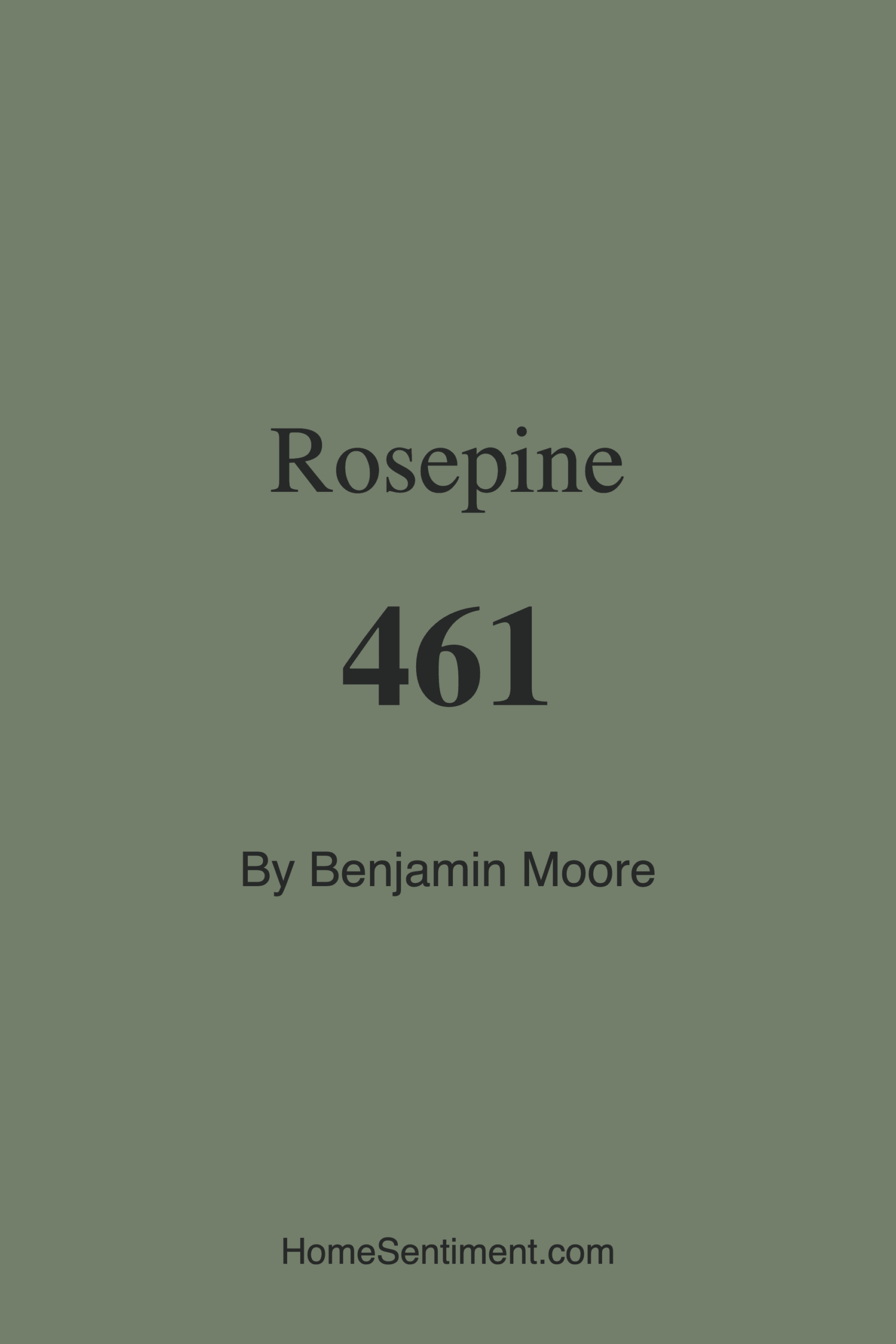 Rosepine 461 by Benjamin Moore