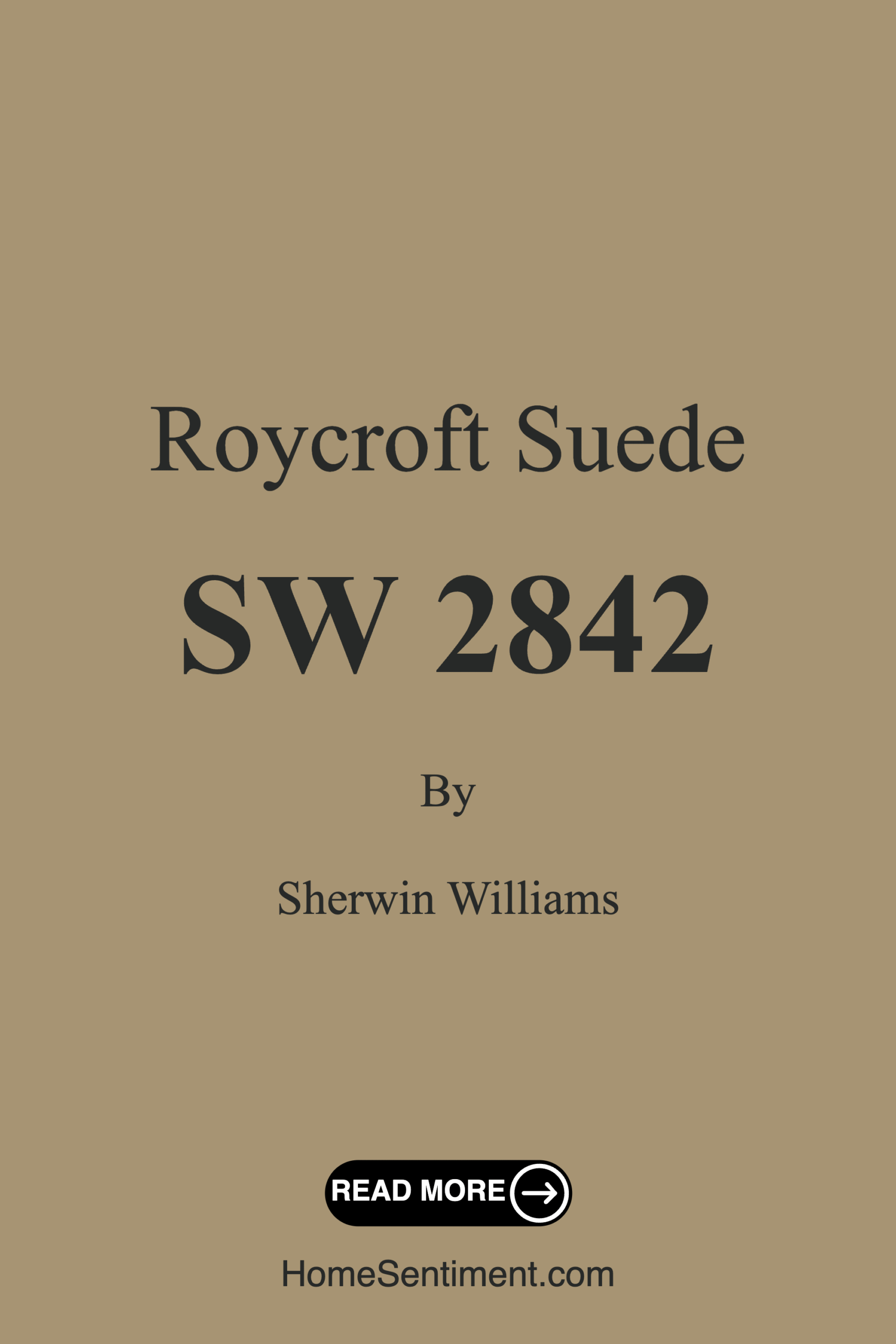 Roycroft Suede SW 2842 by Sherwin Williams