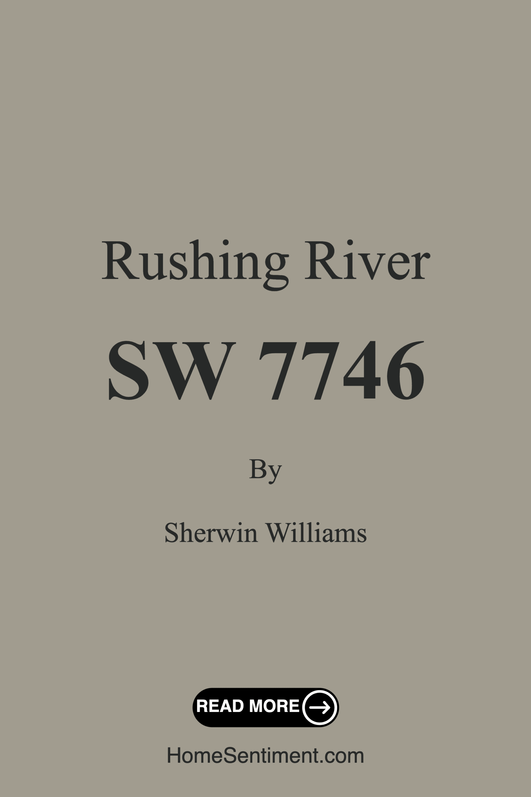 Rushing River SW 7746 by Sherwin Williams