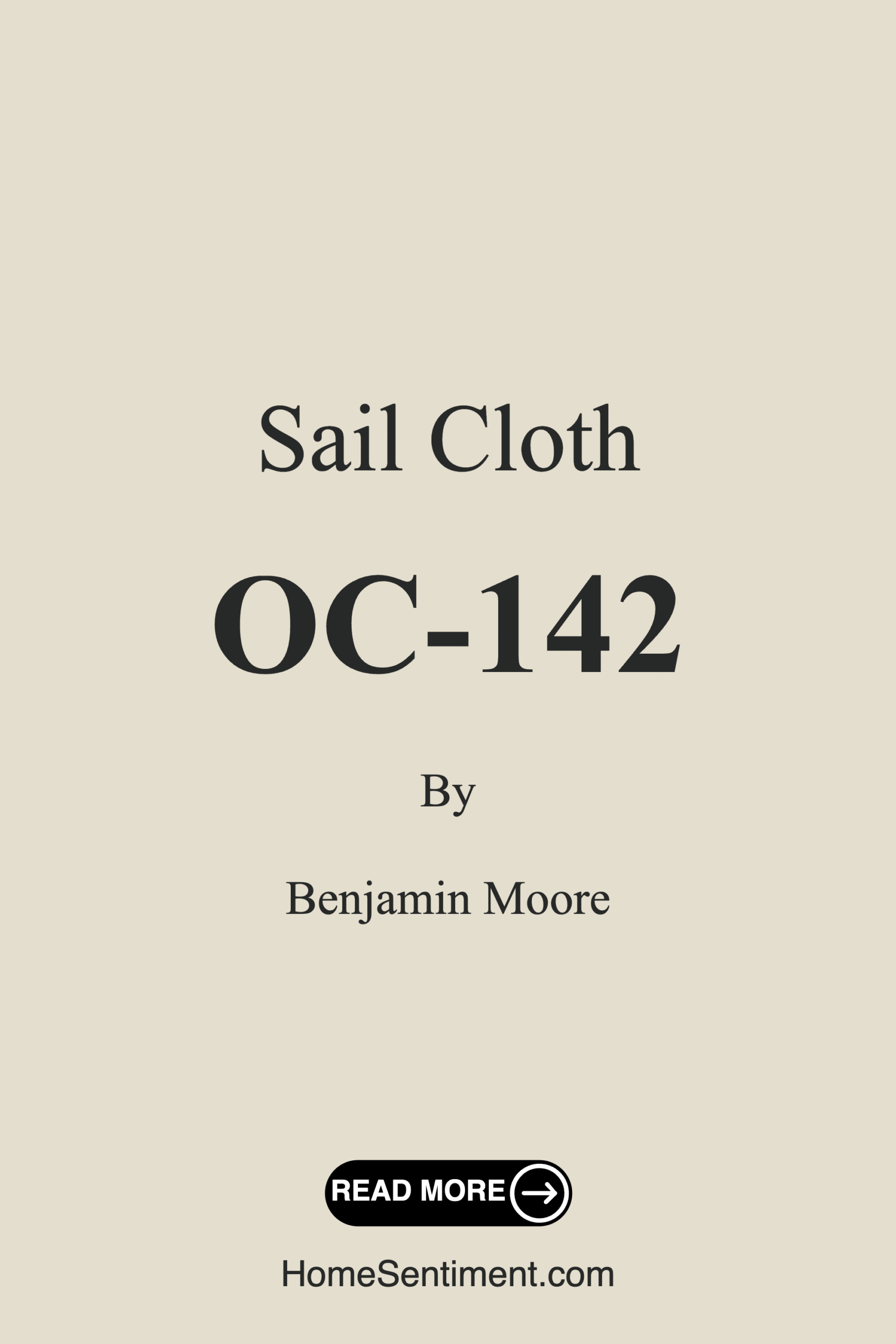 Sail Cloth OC-142 by Benjamin Moore