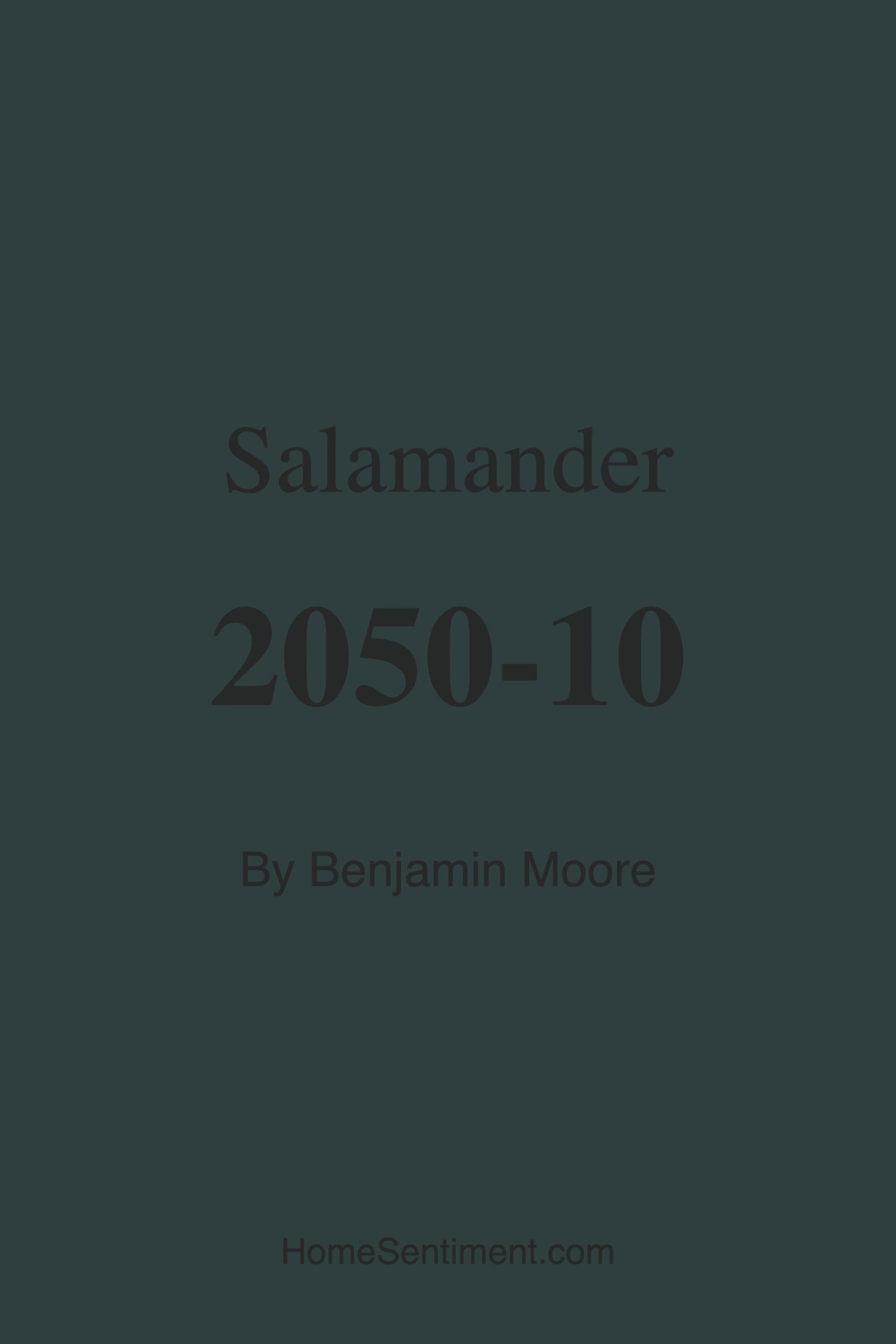 Salamander 2050-10 by Benjamin Moore