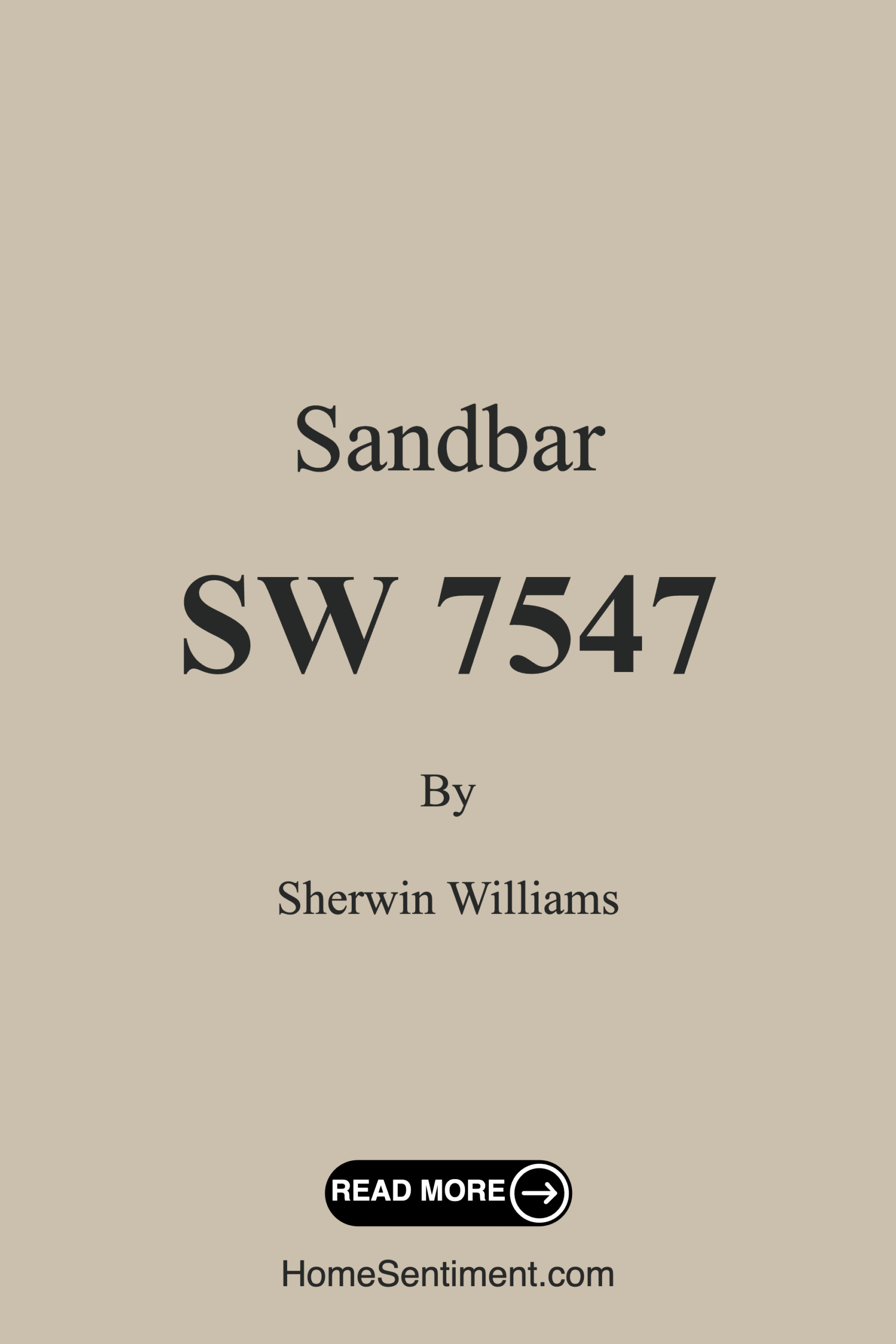 Sandbar SW 7547 by Sherwin Williams