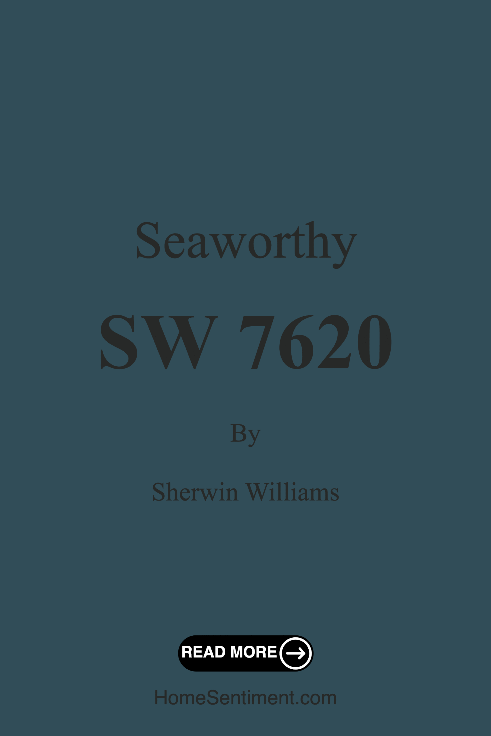 Seaworthy SW 7620 by Sherwin Williams