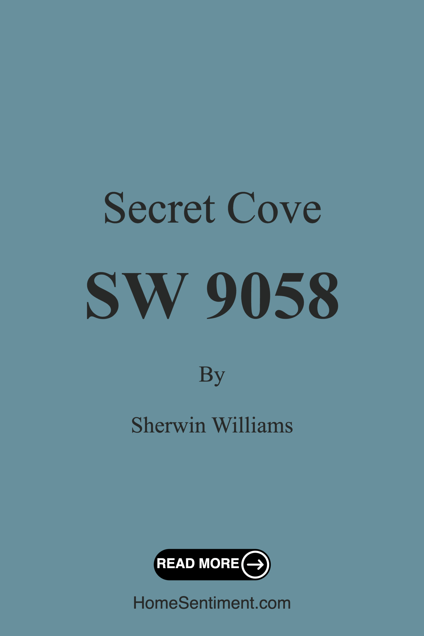 Secret Cove SW 9058 by Sherwin Williams