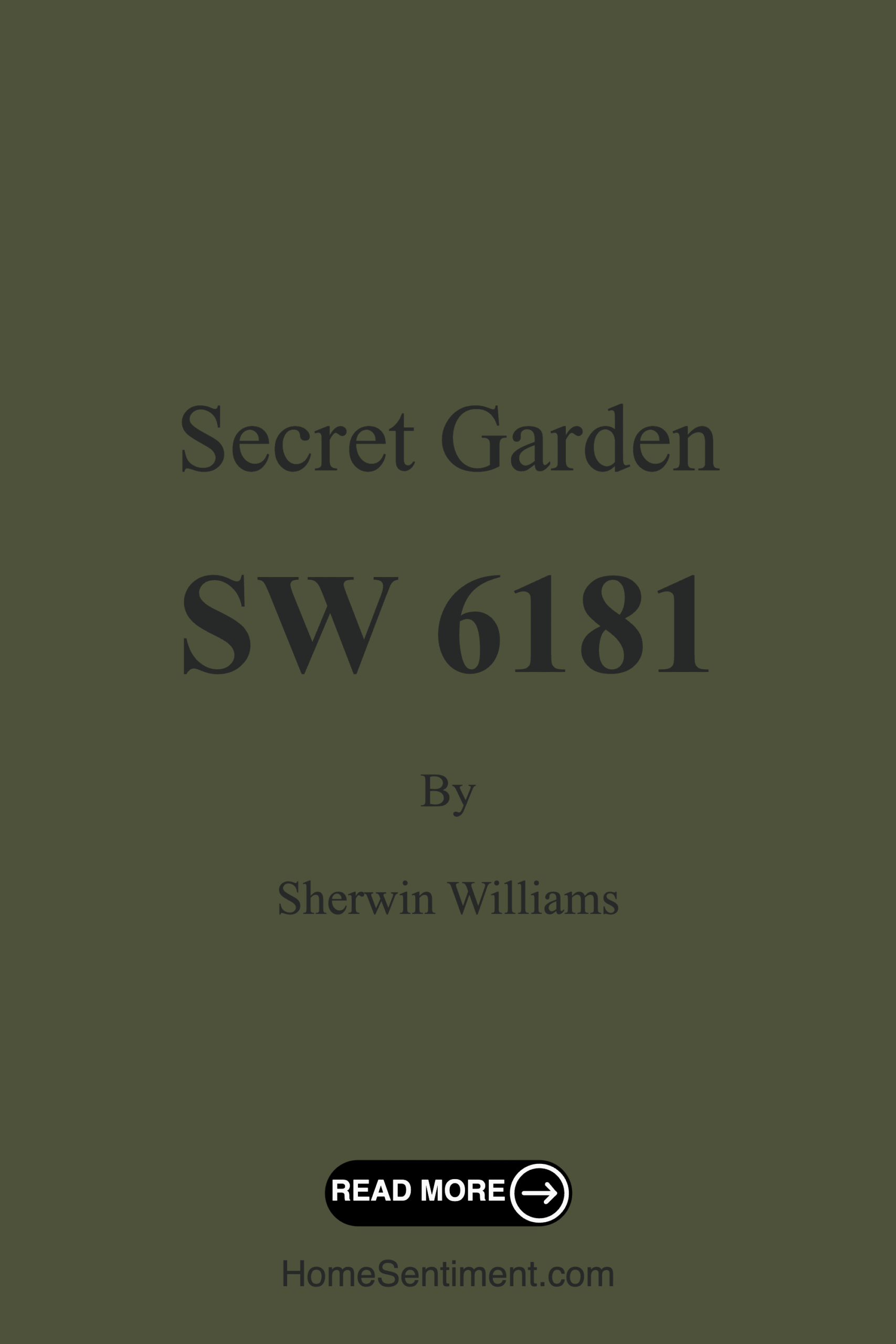 Secret Garden SW 6181 by Sherwin Williams