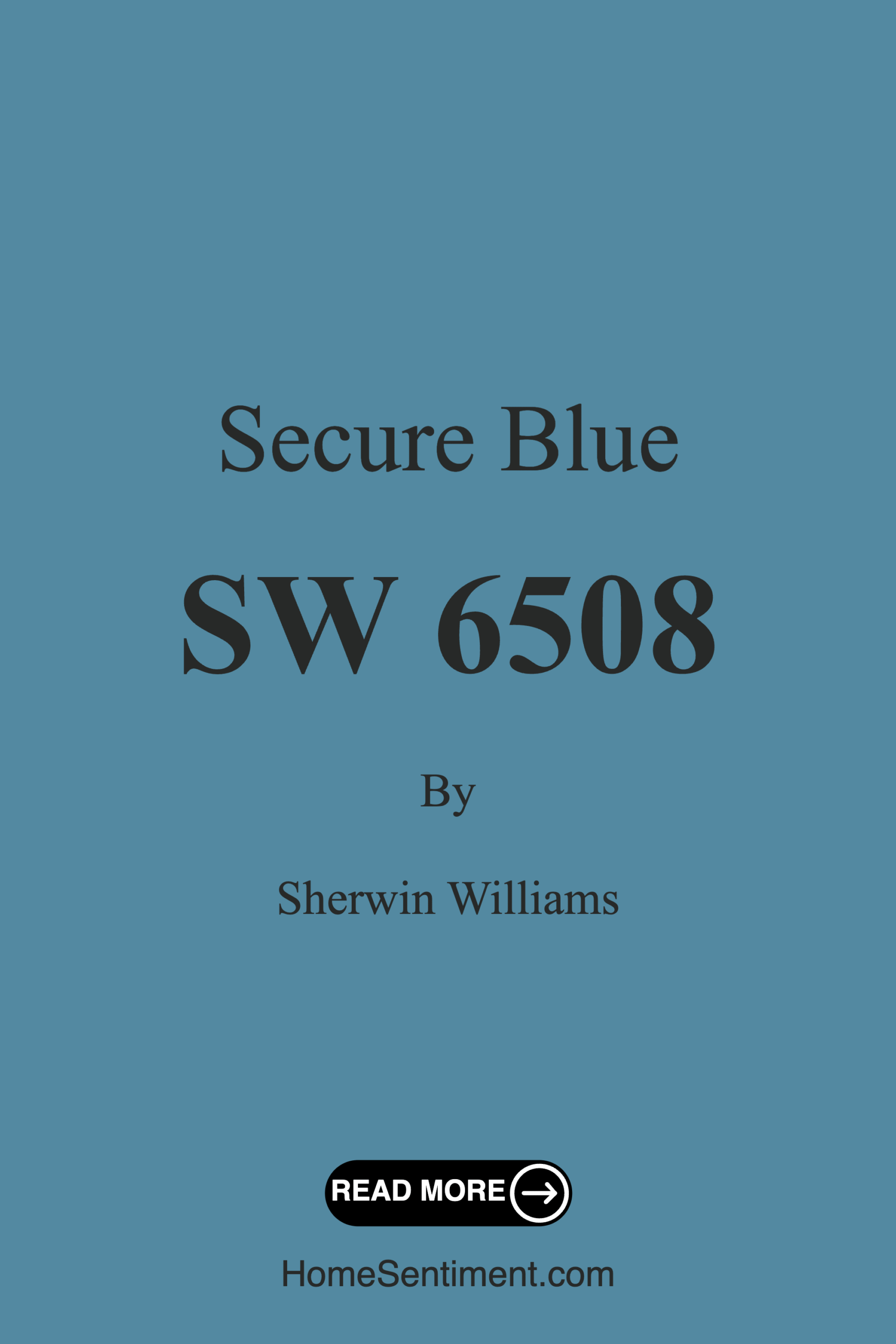 Secure Blue SW 6508 by Sherwin Williams