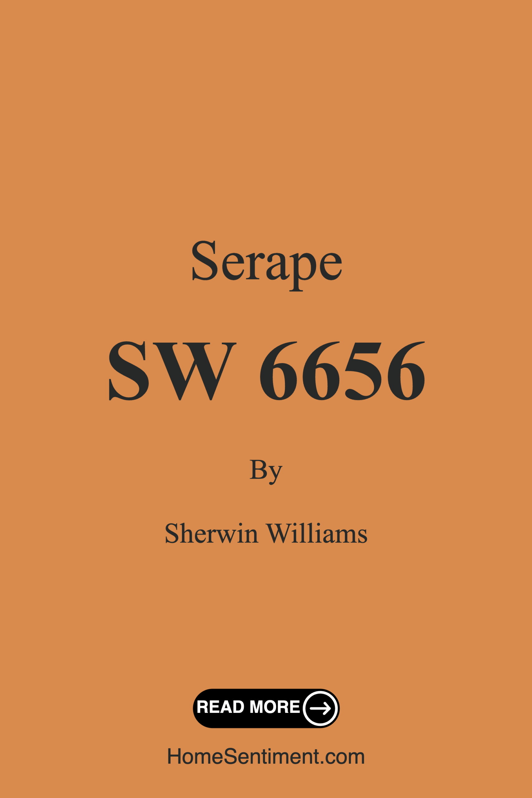 Serape SW 6656 by Sherwin Williams