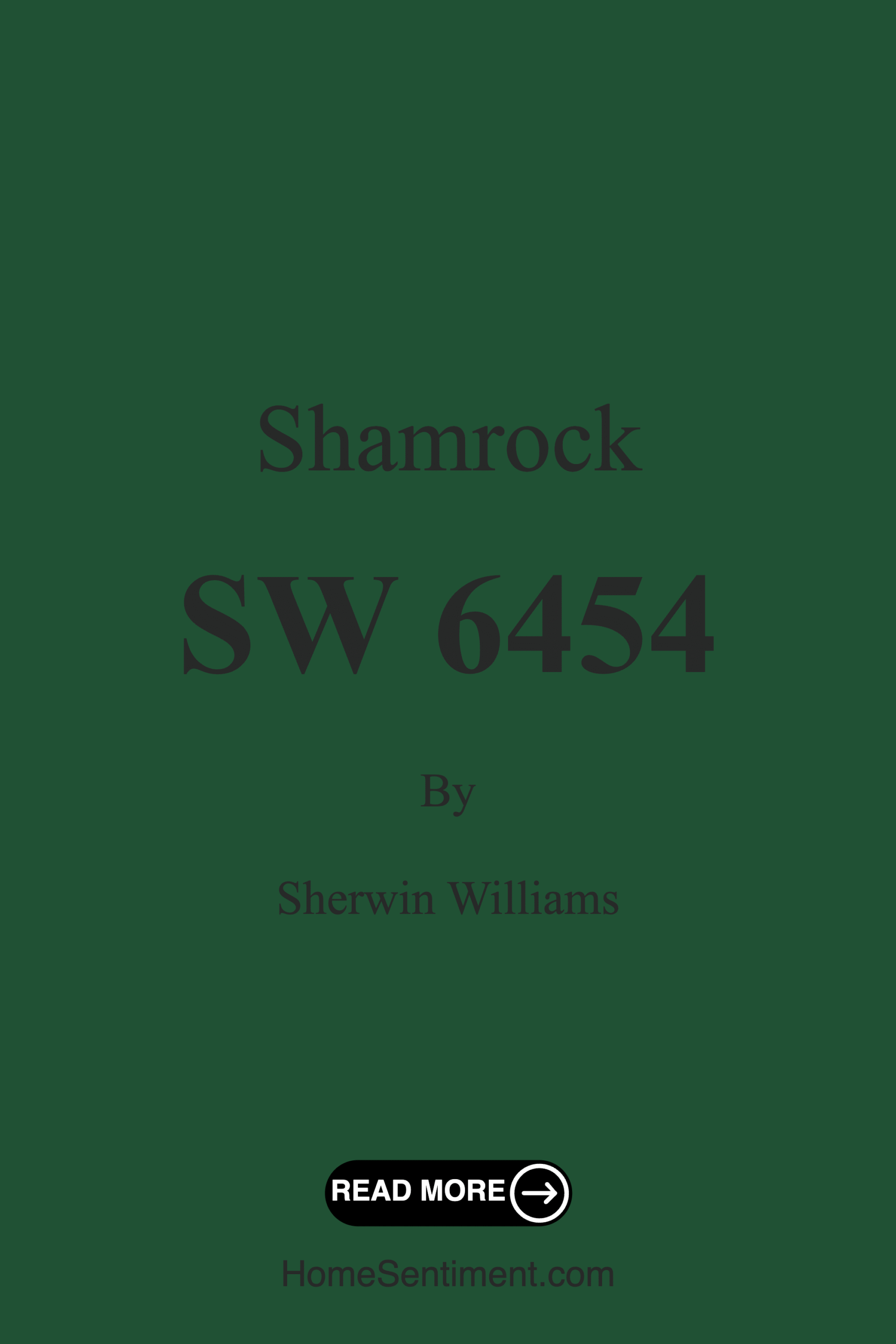 Shamrock SW 6454 by Sherwin Williams