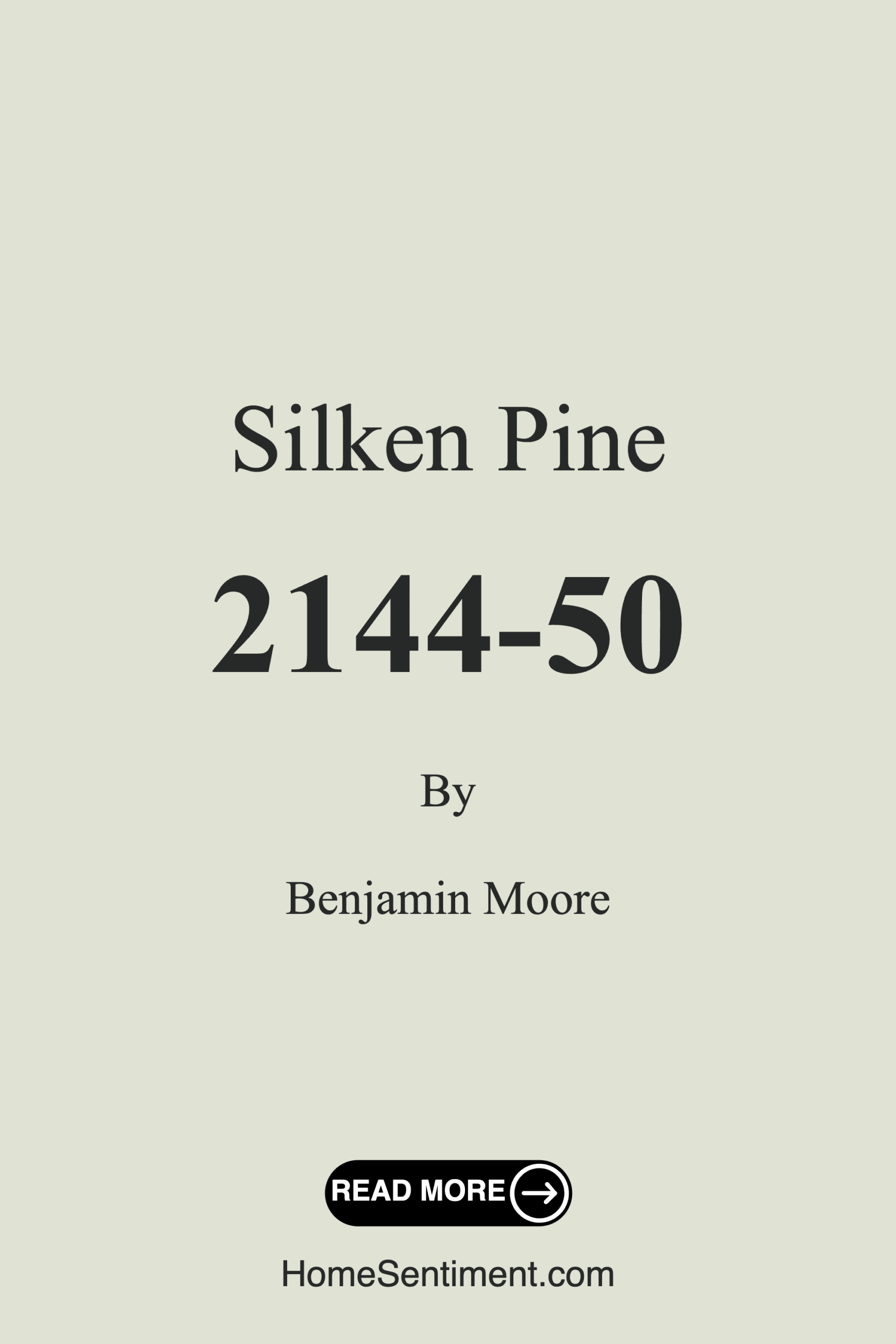 Silken Pine 2144-50 by Benjamin Moore