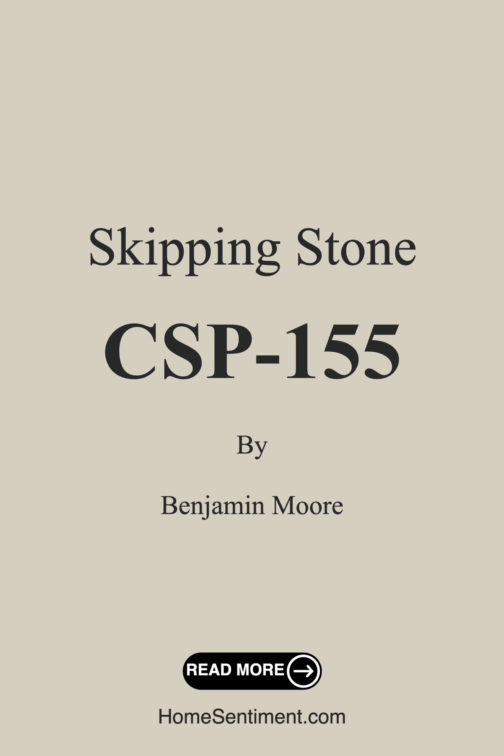 Skipping Stone CSP-155 by Benjamin Moore