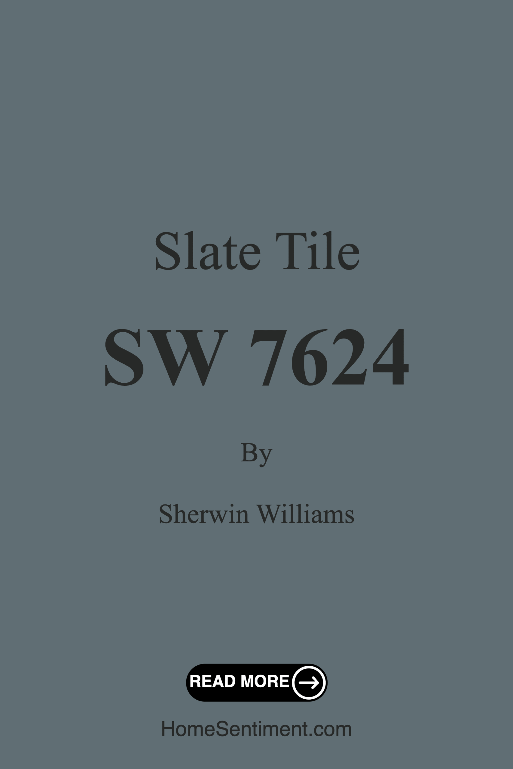 Slate Tile SW 7624 by Sherwin Williams
