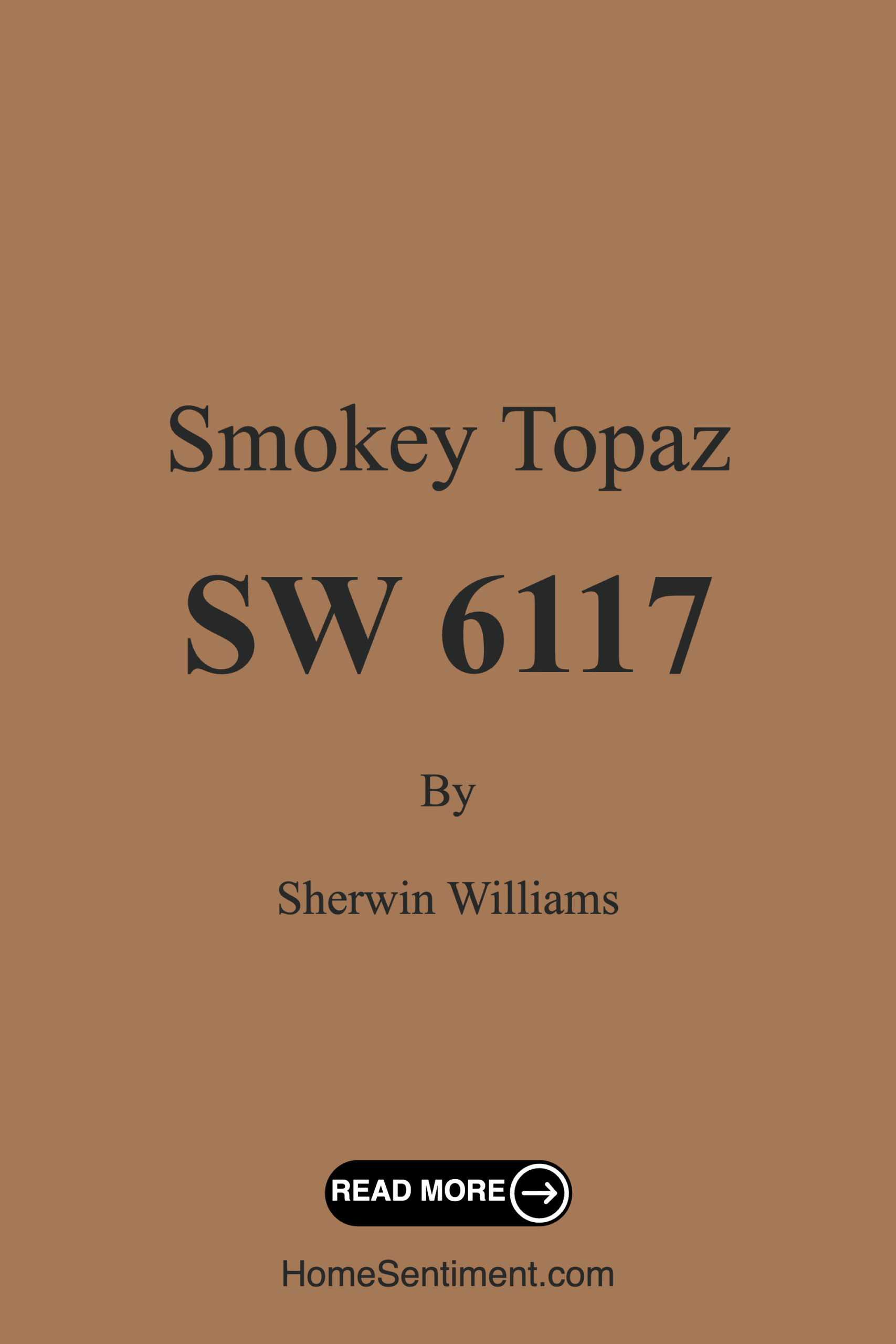 Smokey Topaz SW 6117 by Sherwin Williams