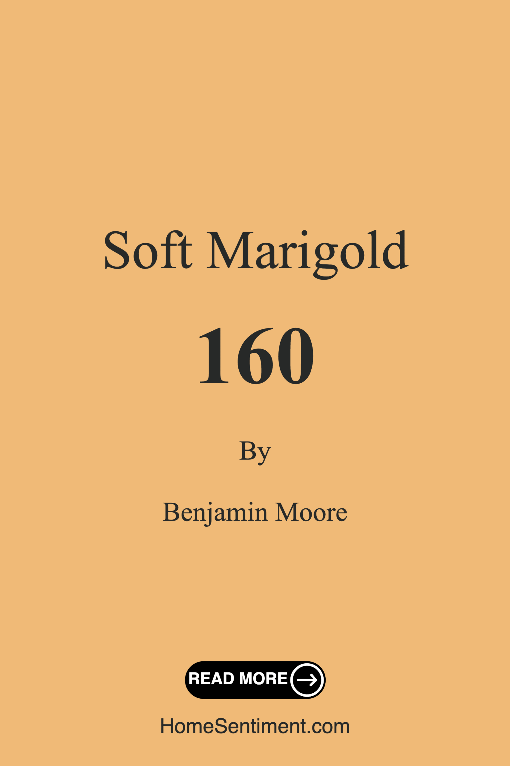 Soft Marigold 160 by Benjamin Moore