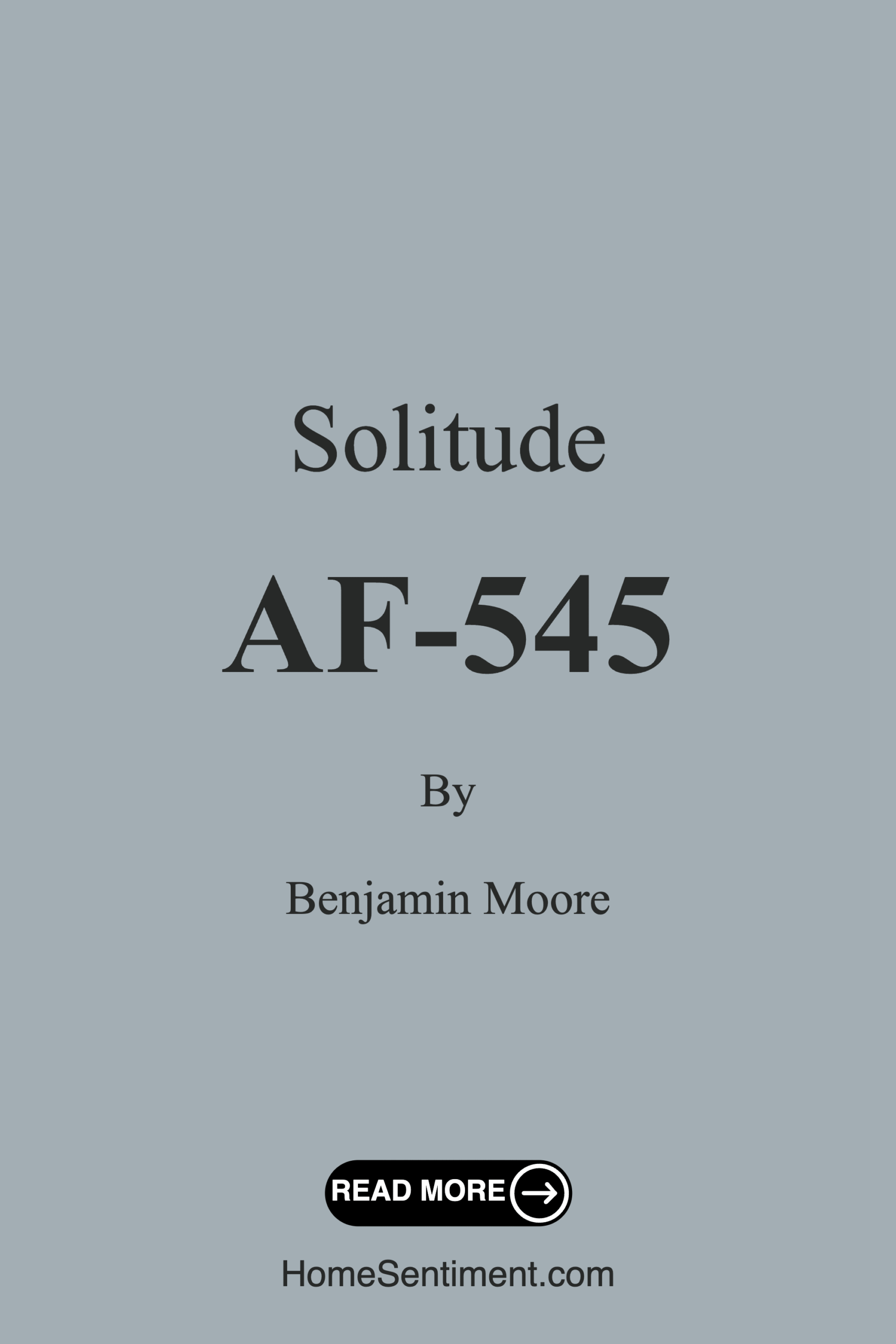 Solitude AF-545 by Benjamin Moore