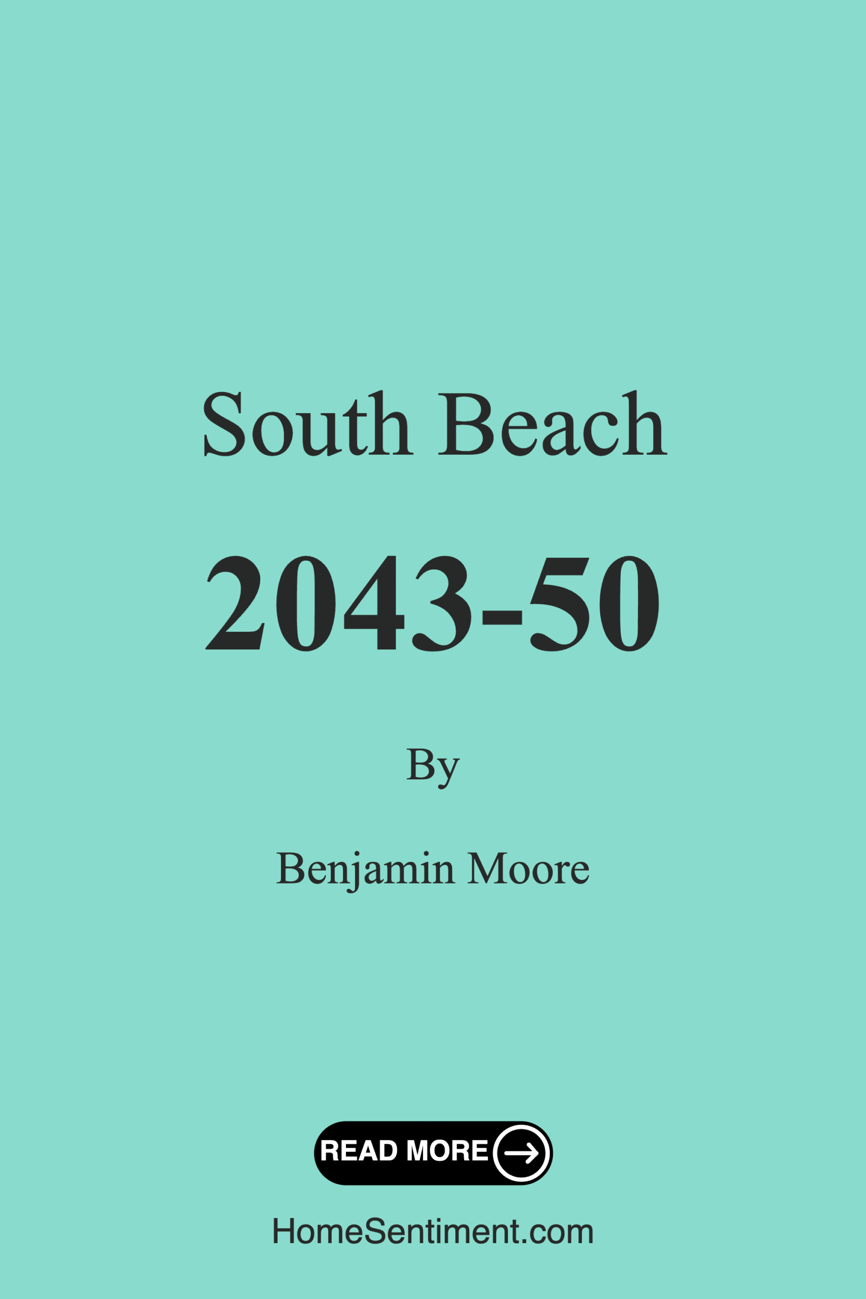 South Beach 2043-50 by Benjamin Moore