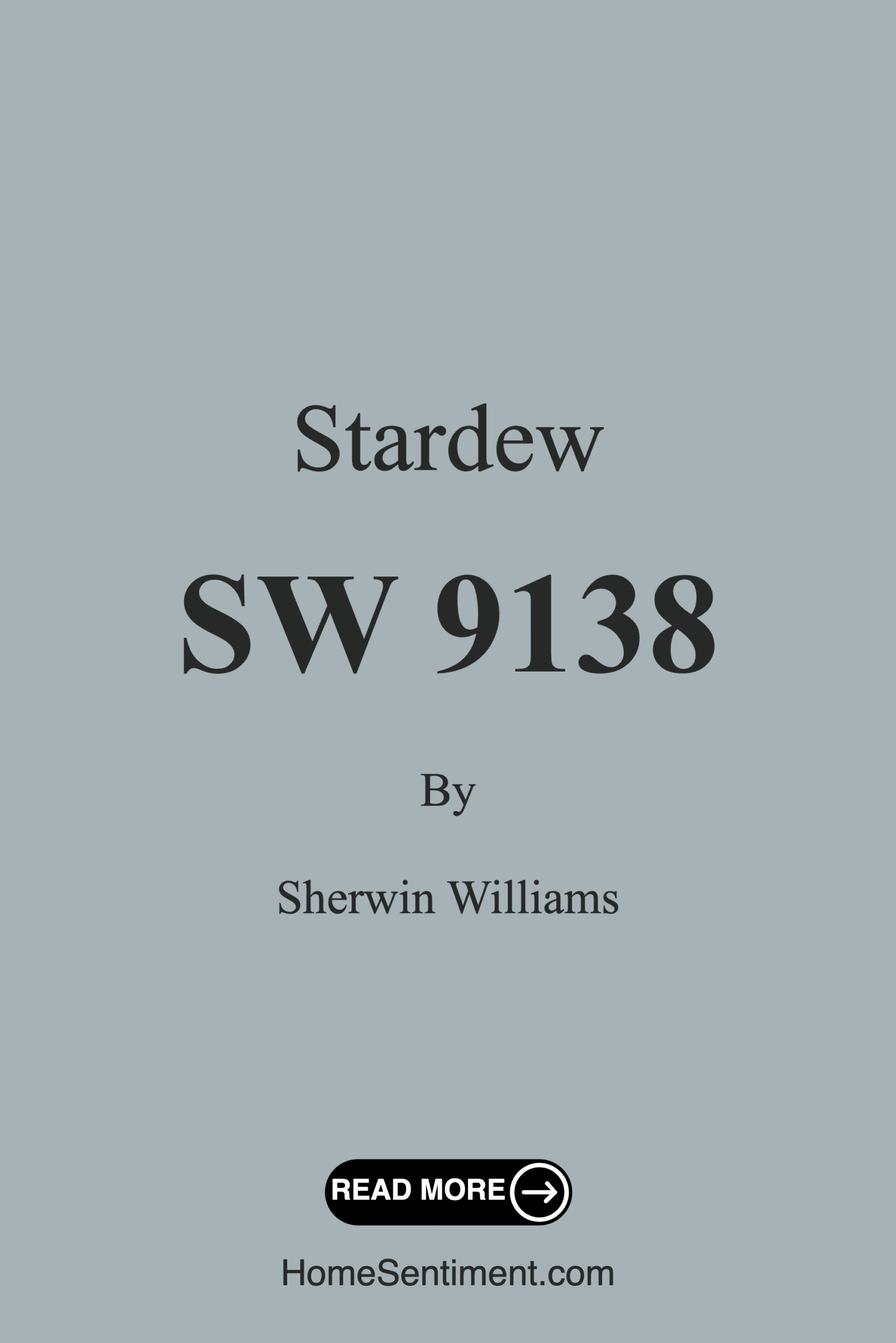 Stardew SW 9138 by Sherwin Williams