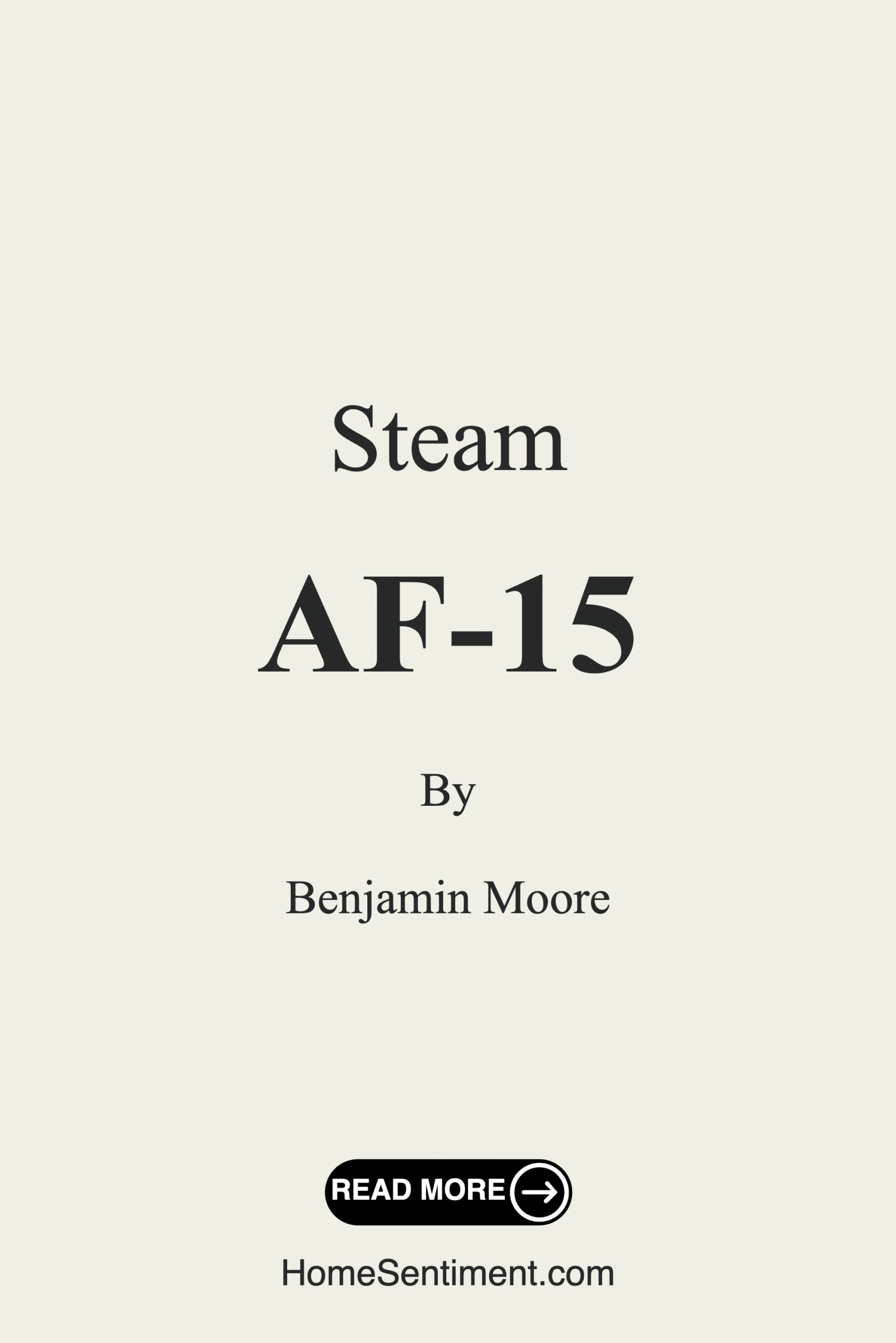 Steam AF-15 by Benjamin Moore