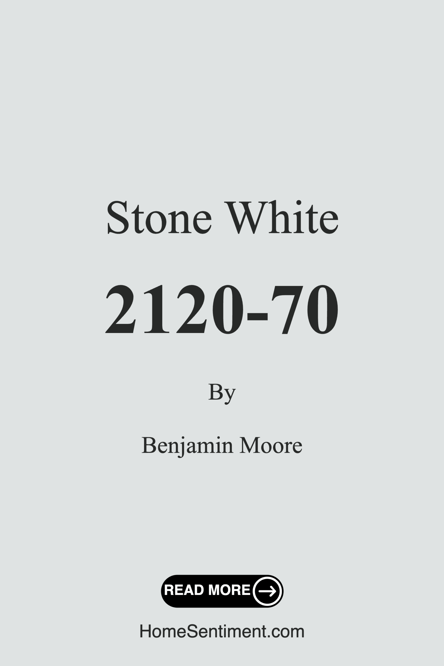 Stone White 2120-70 by Benjamin Moore