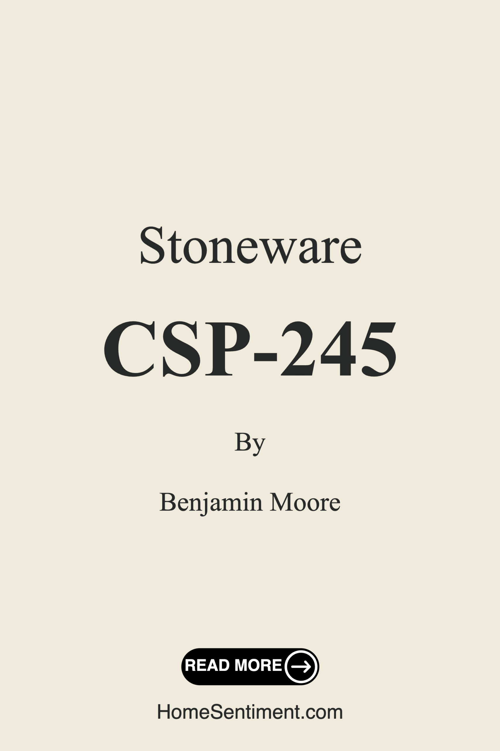 Stoneware CSP-245 by Benjamin Moore