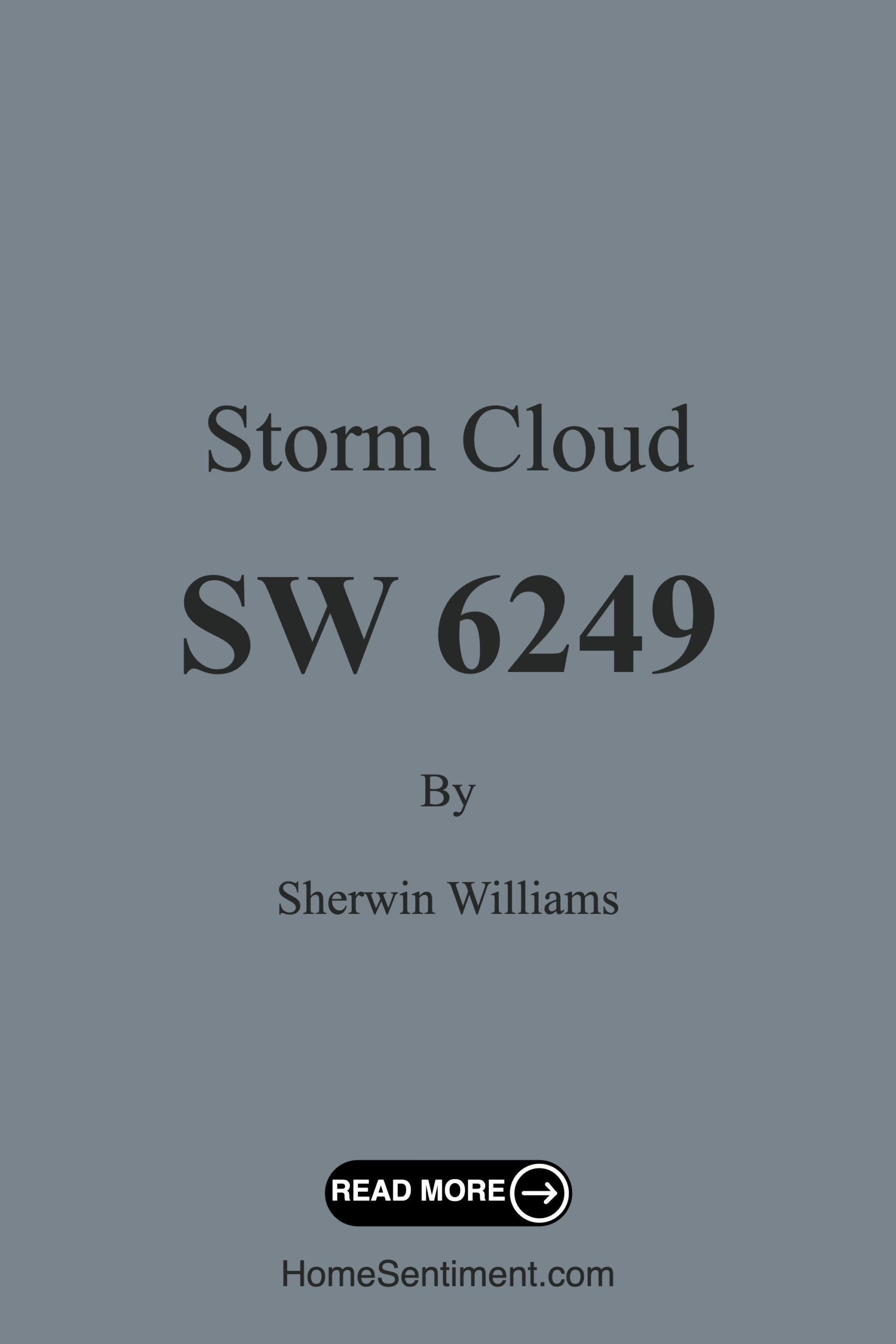 Storm Cloud SW 6249 by Sherwin Williams