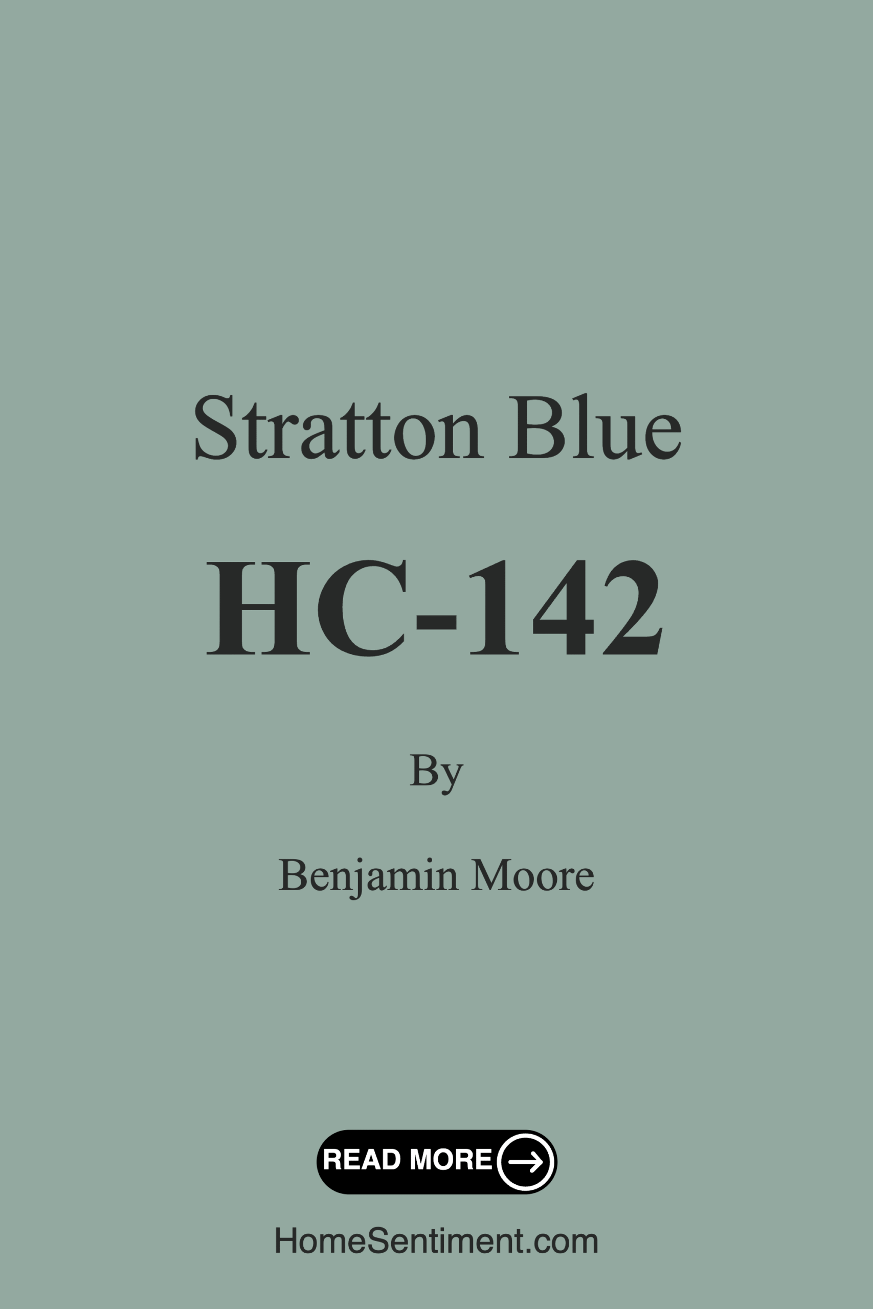 Stratton Blue HC-142 by Benjamin Moore