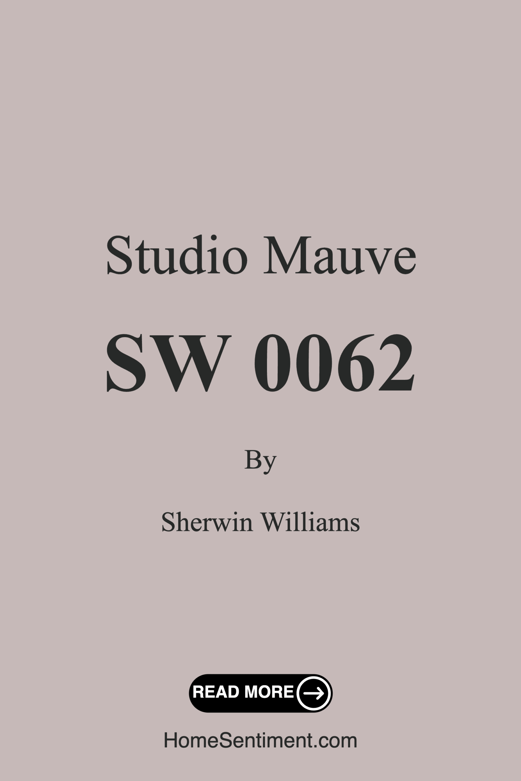Studio Mauve SW 0062 by Sherwin Williams
