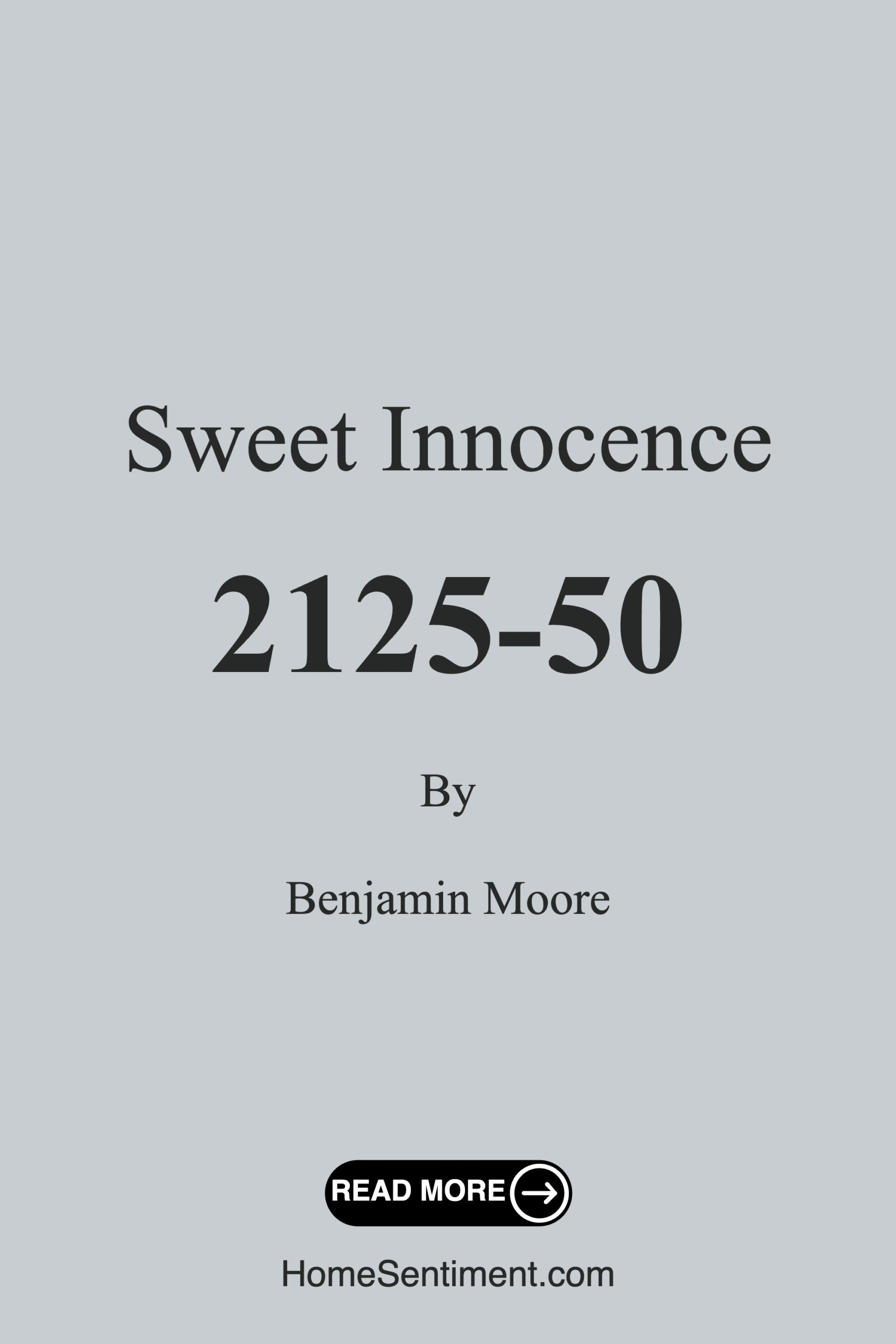 Sweet Innocence 2125-50 by Benjamin Moore