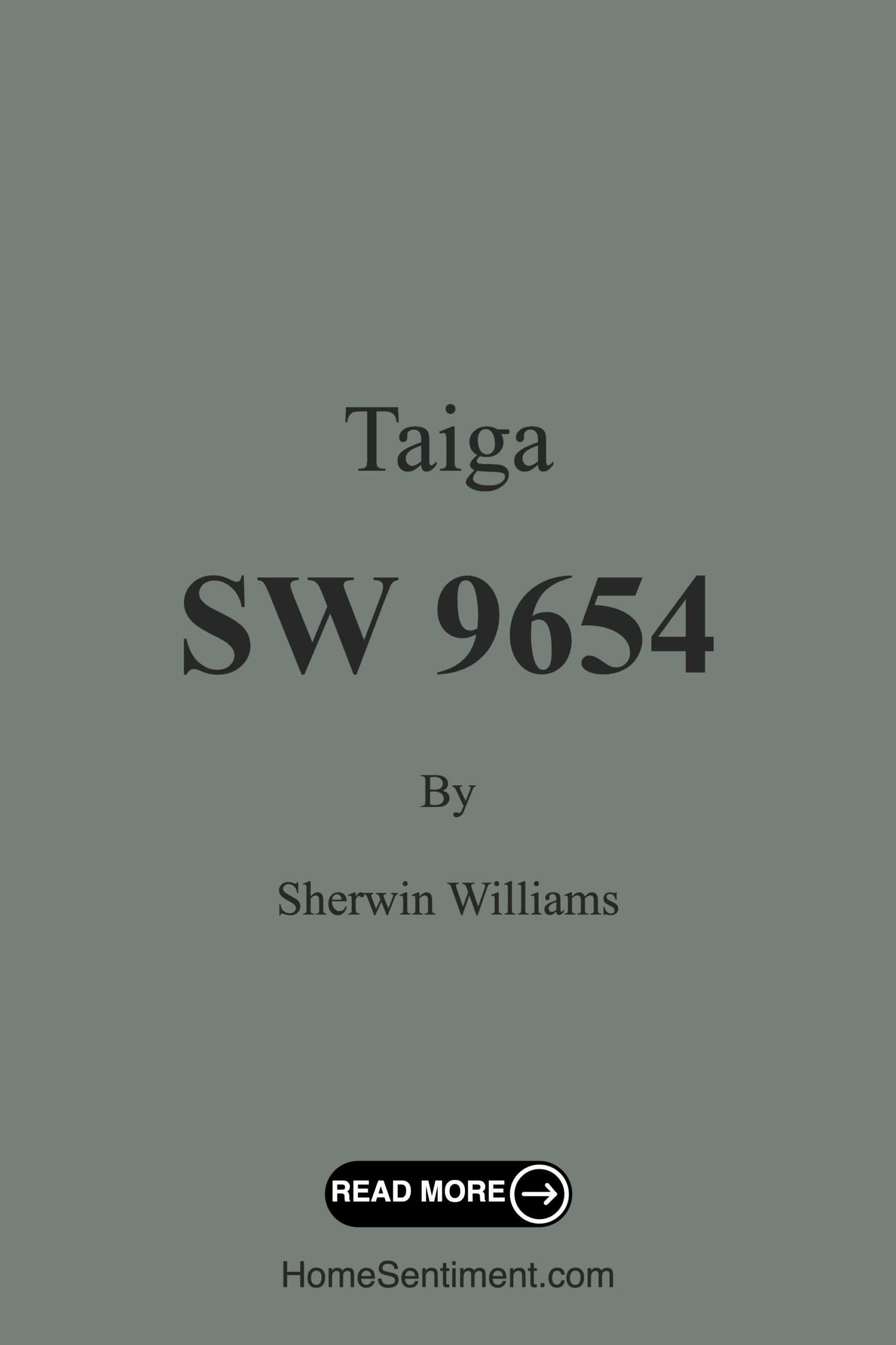 Taiga SW 9654 by Sherwin Williams