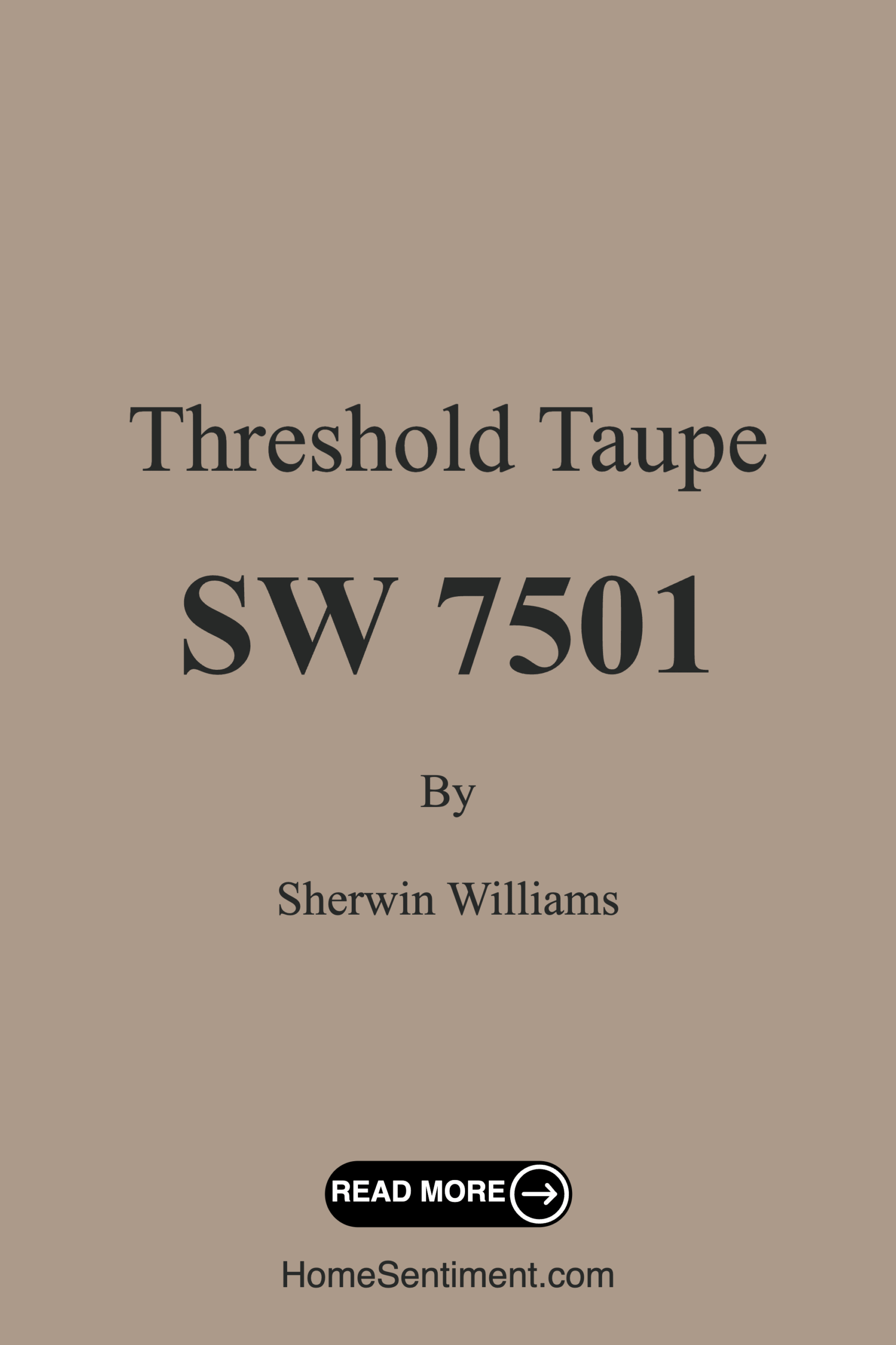 Threshold Taupe SW 7501 by Sherwin Williams