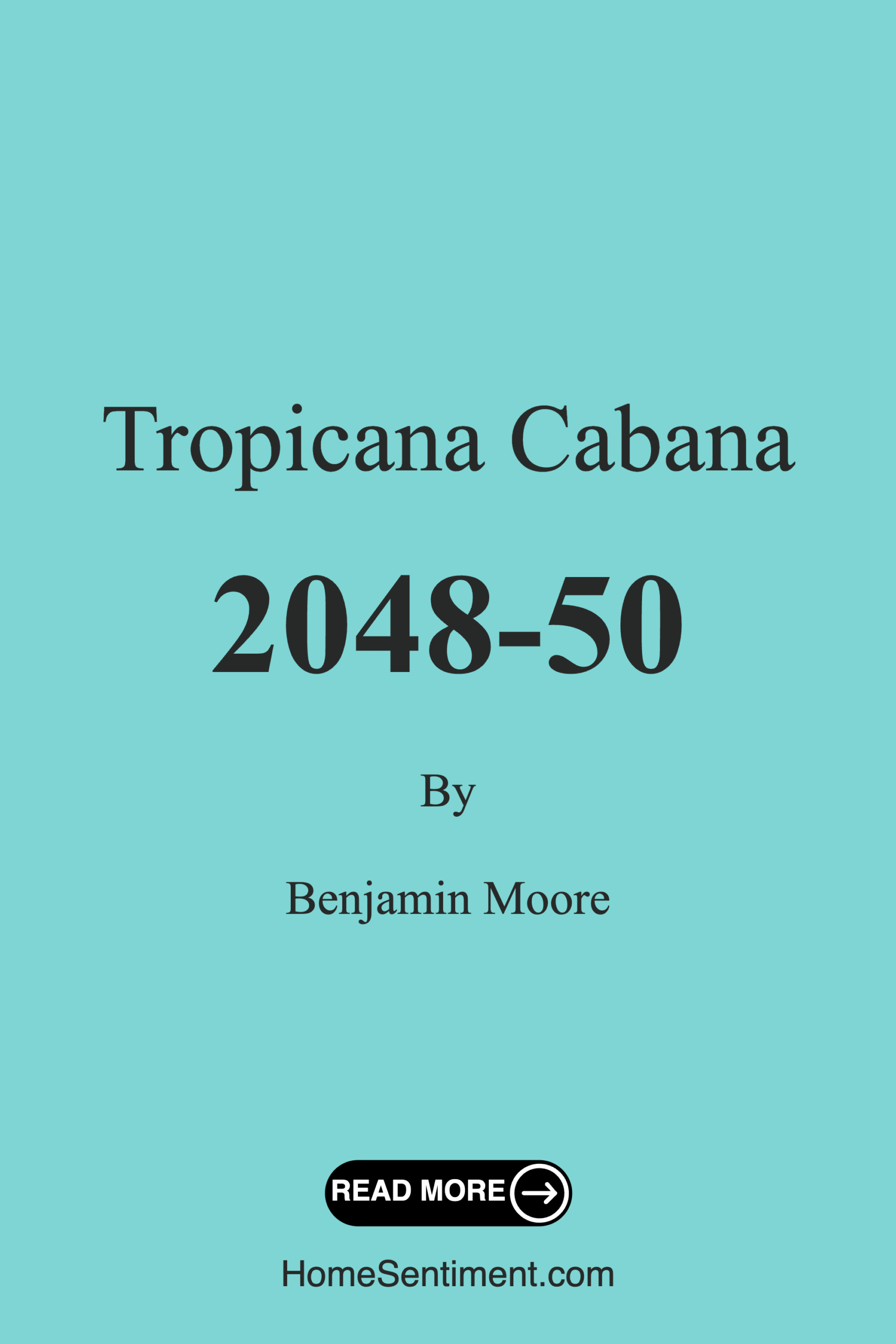Tropicana Cabana 2048-50 by Benjamin Moore