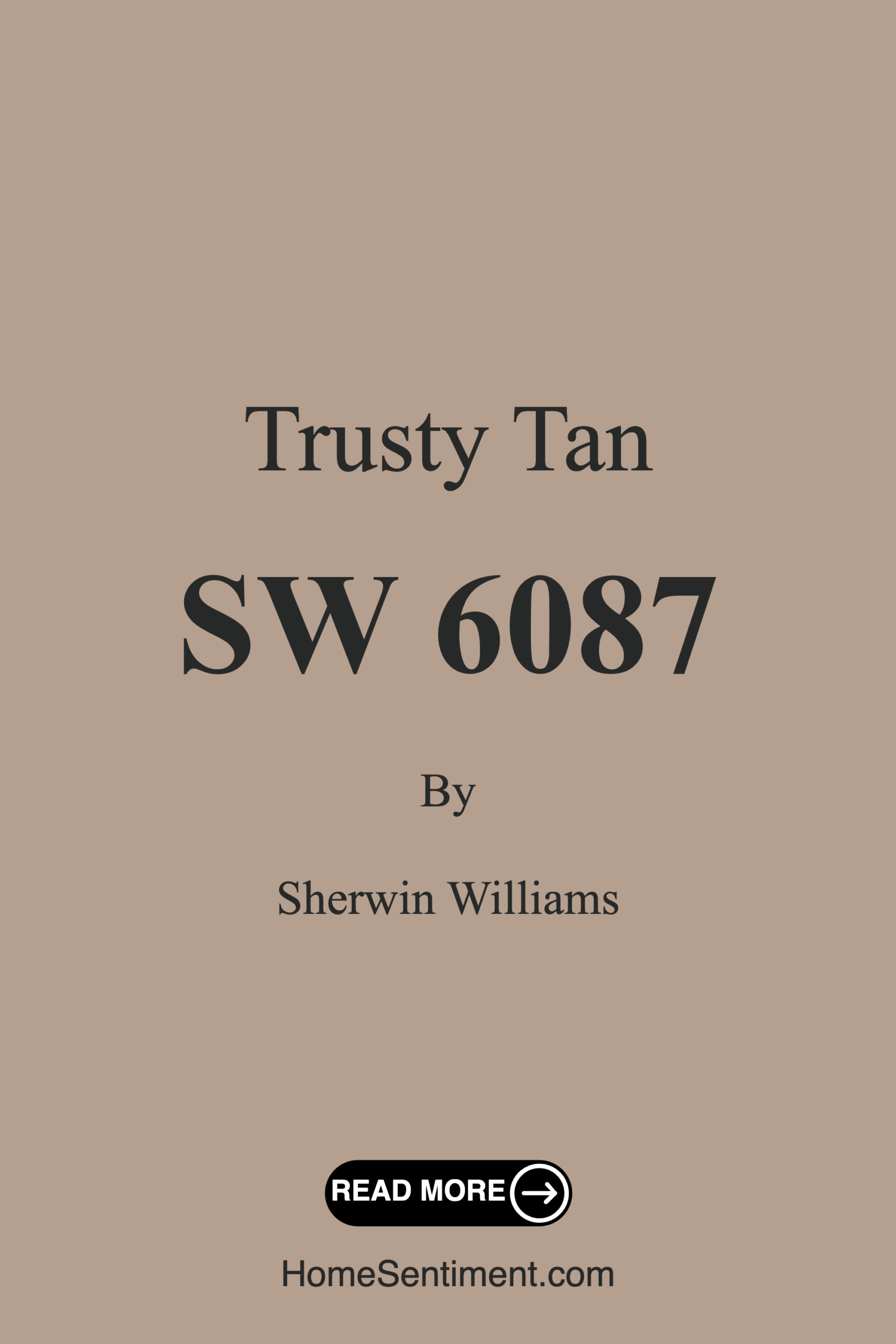 Trusty Tan SW 6087 by Sherwin Williams