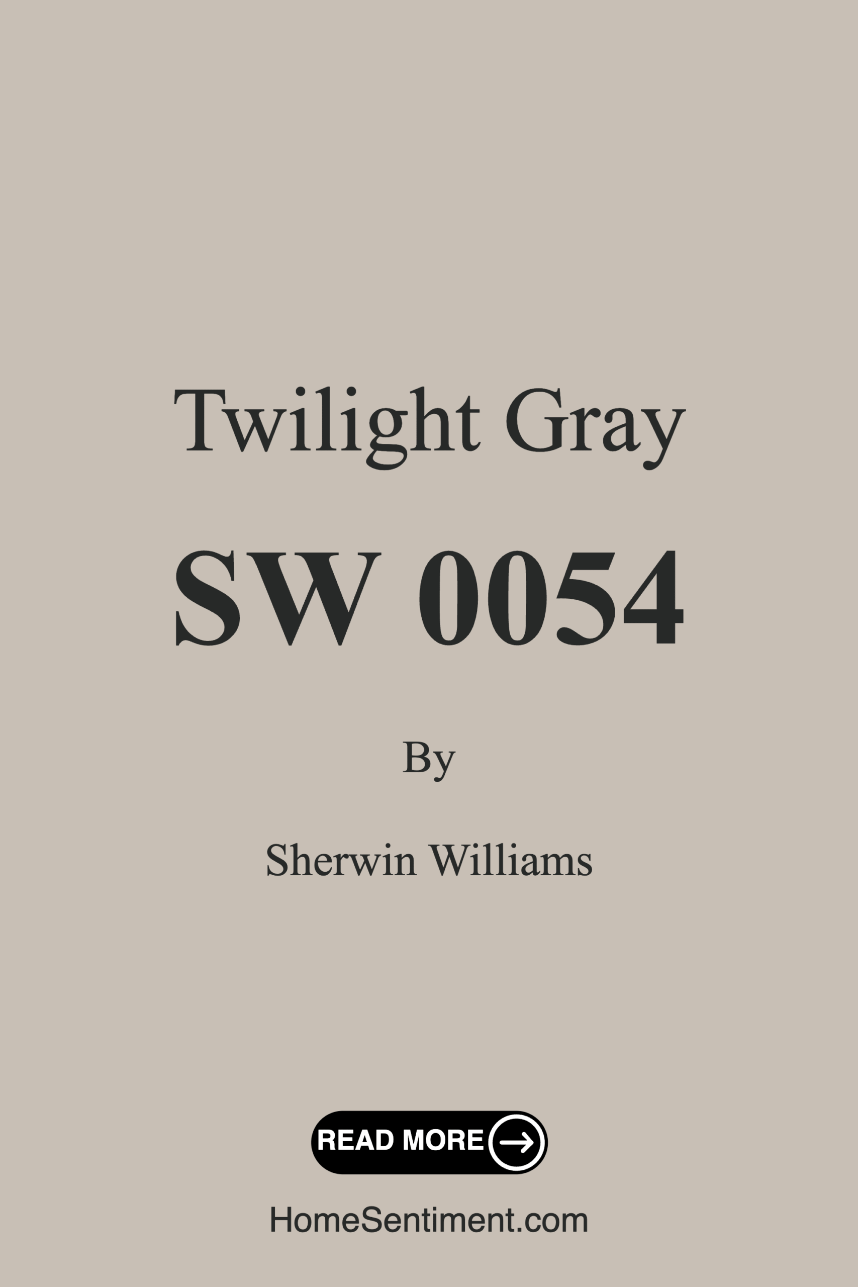 Twilight Gray SW 0054 by Sherwin Williams