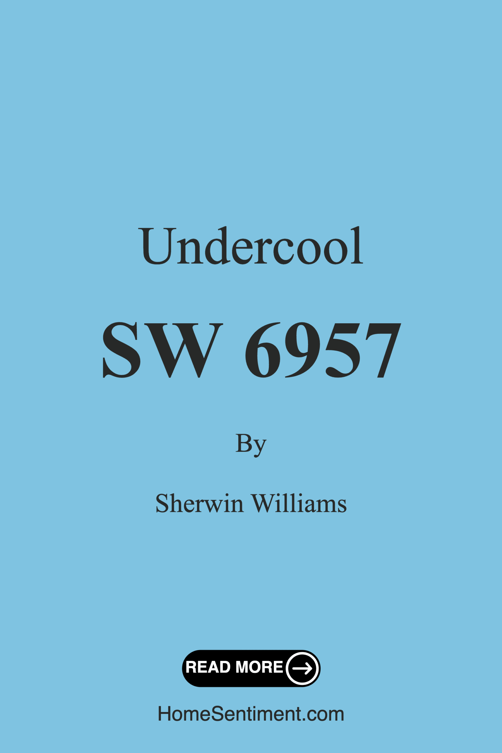 Undercool SW 6957 by Sherwin Williams