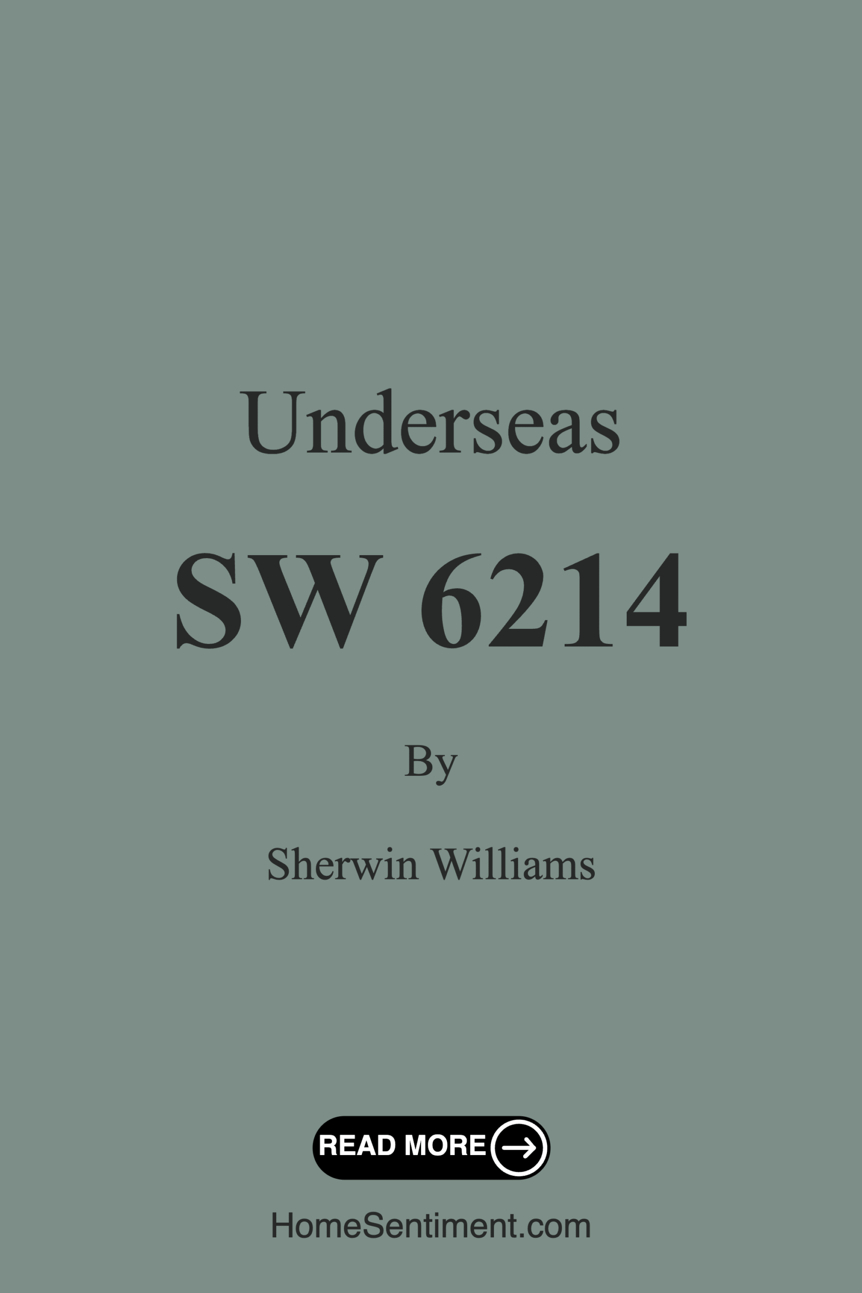 Underseas SW 6214 by Sherwin Williams