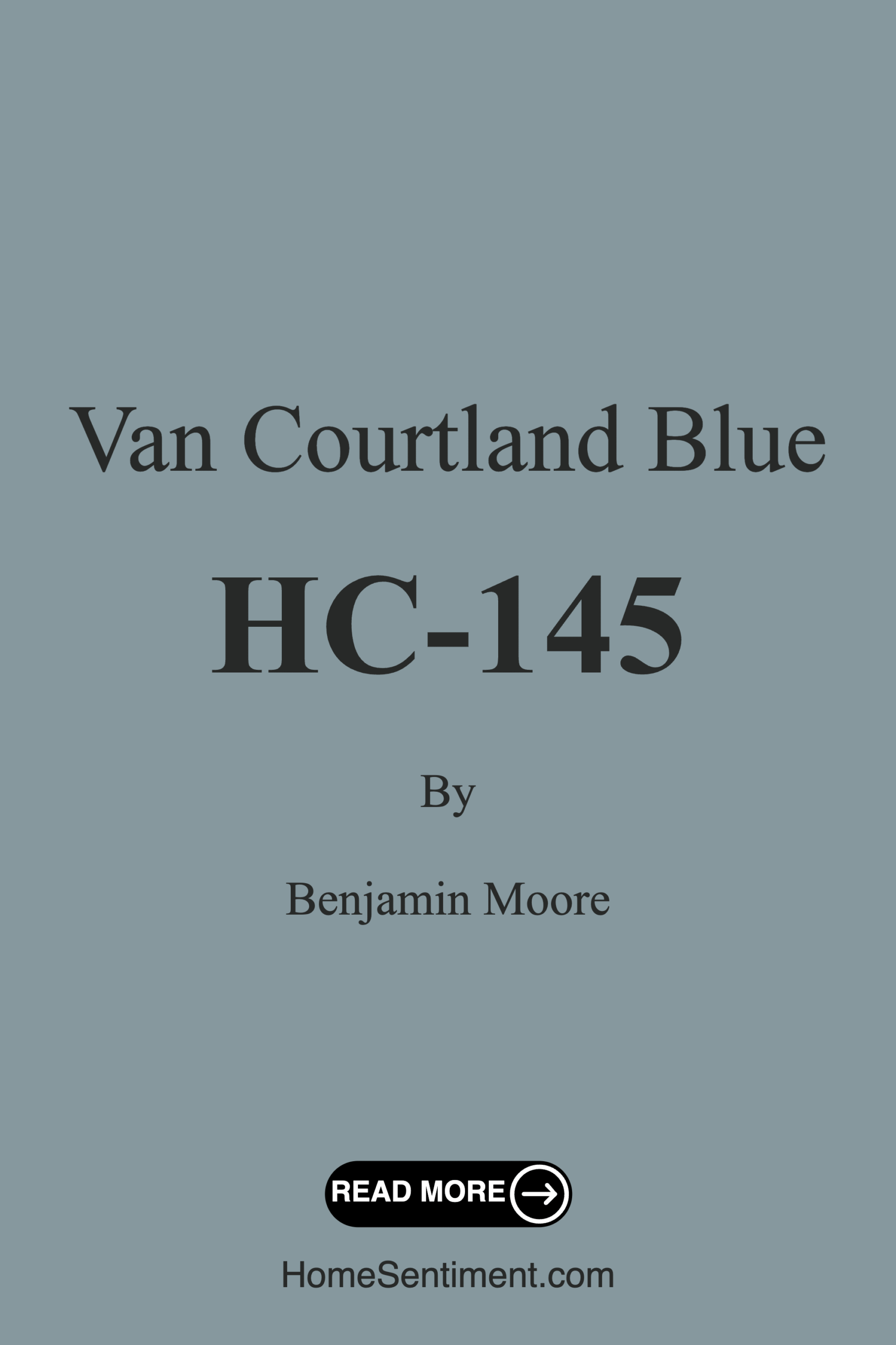 Van Courtland Blue HC-145 by Benjamin Moore