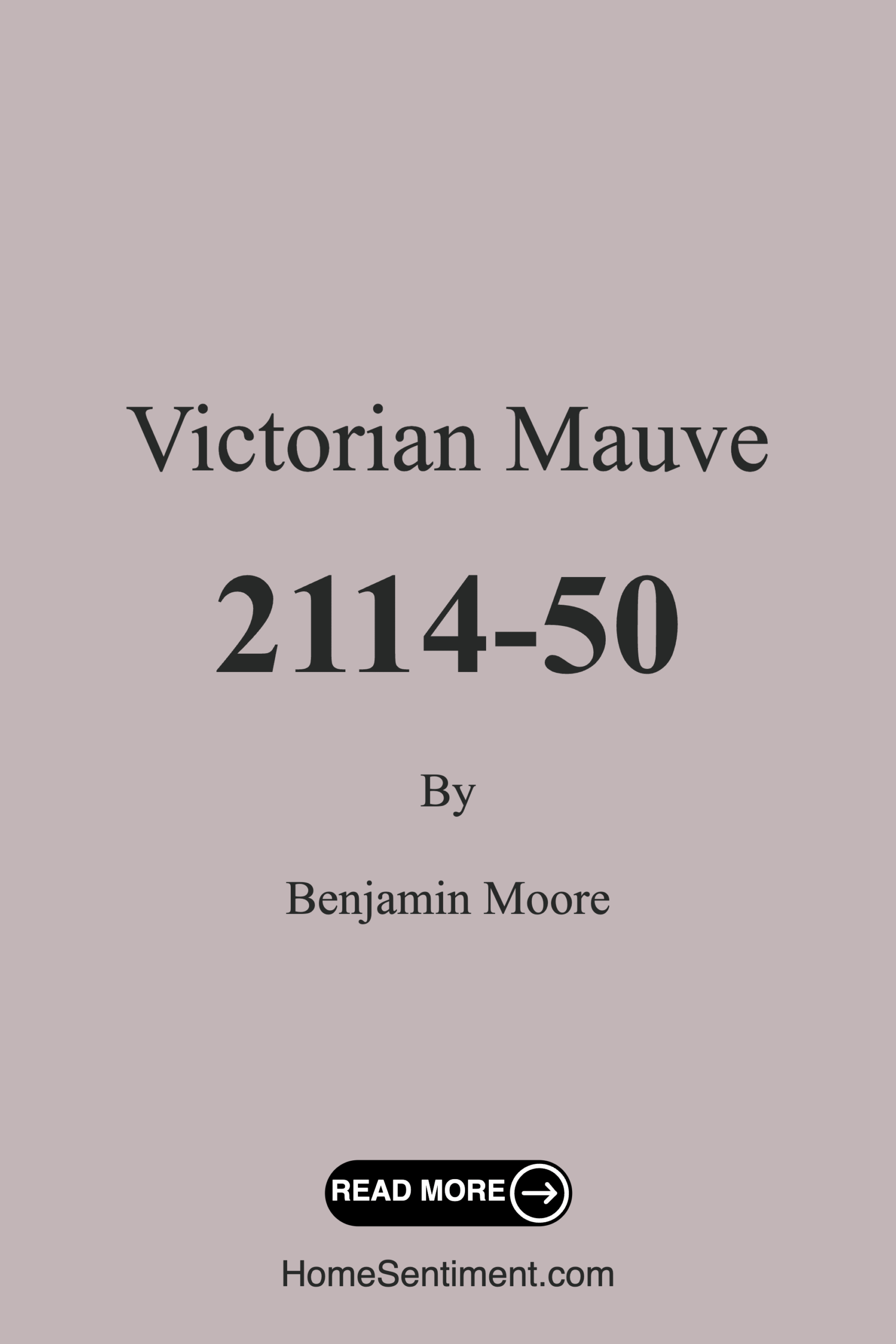 Victorian Mauve 2114-50 by Benjamin Moore