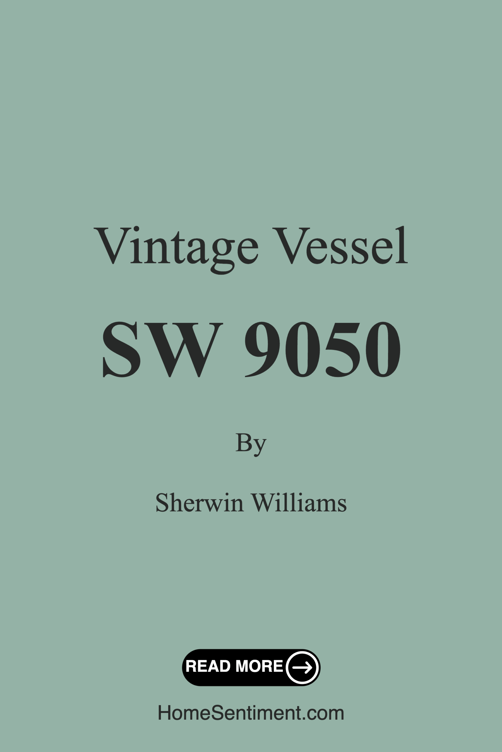 Vintage Vessel SW 9050 by Sherwin Williams