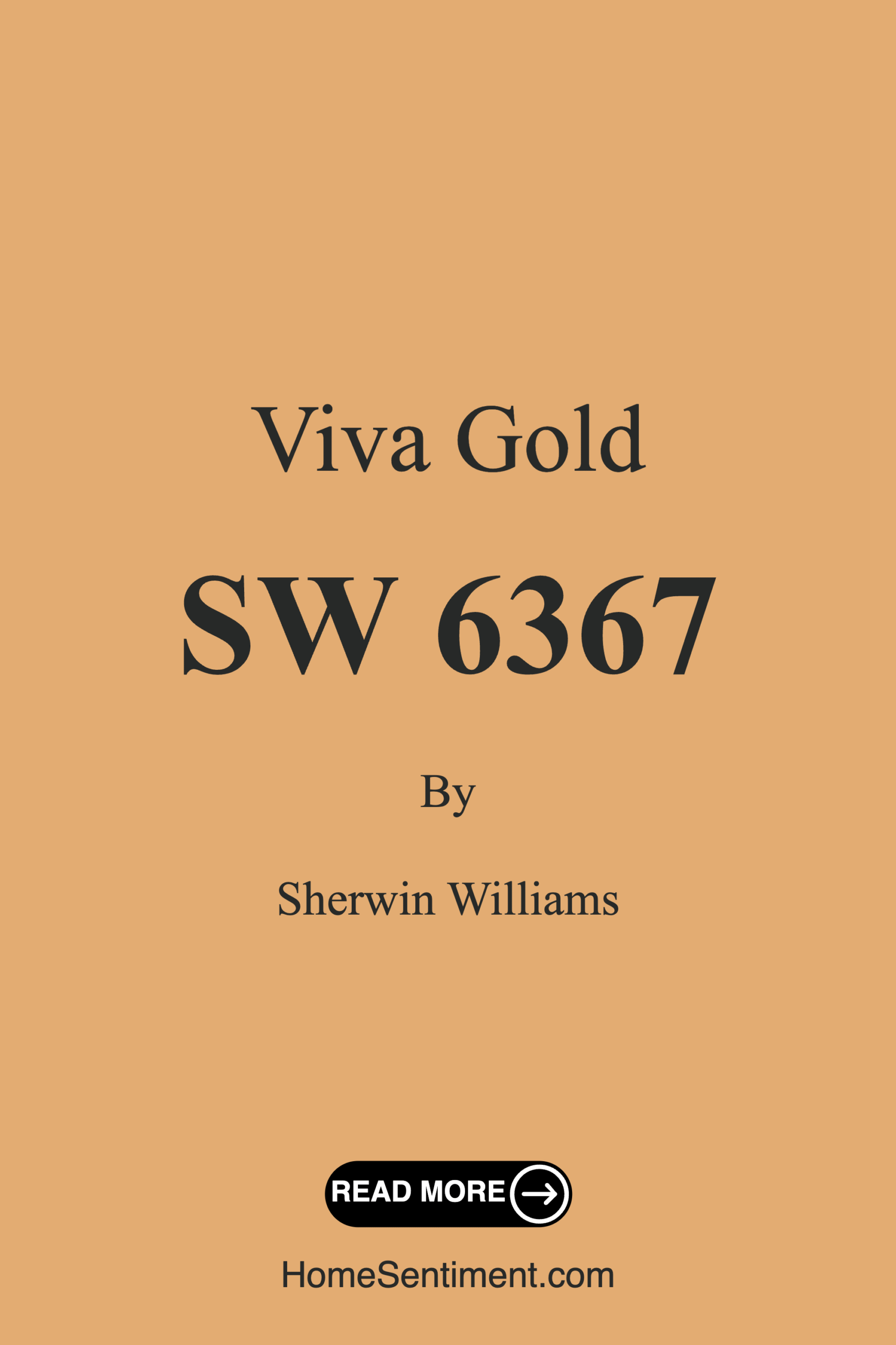 Viva Gold SW 6367 by Sherwin Williams