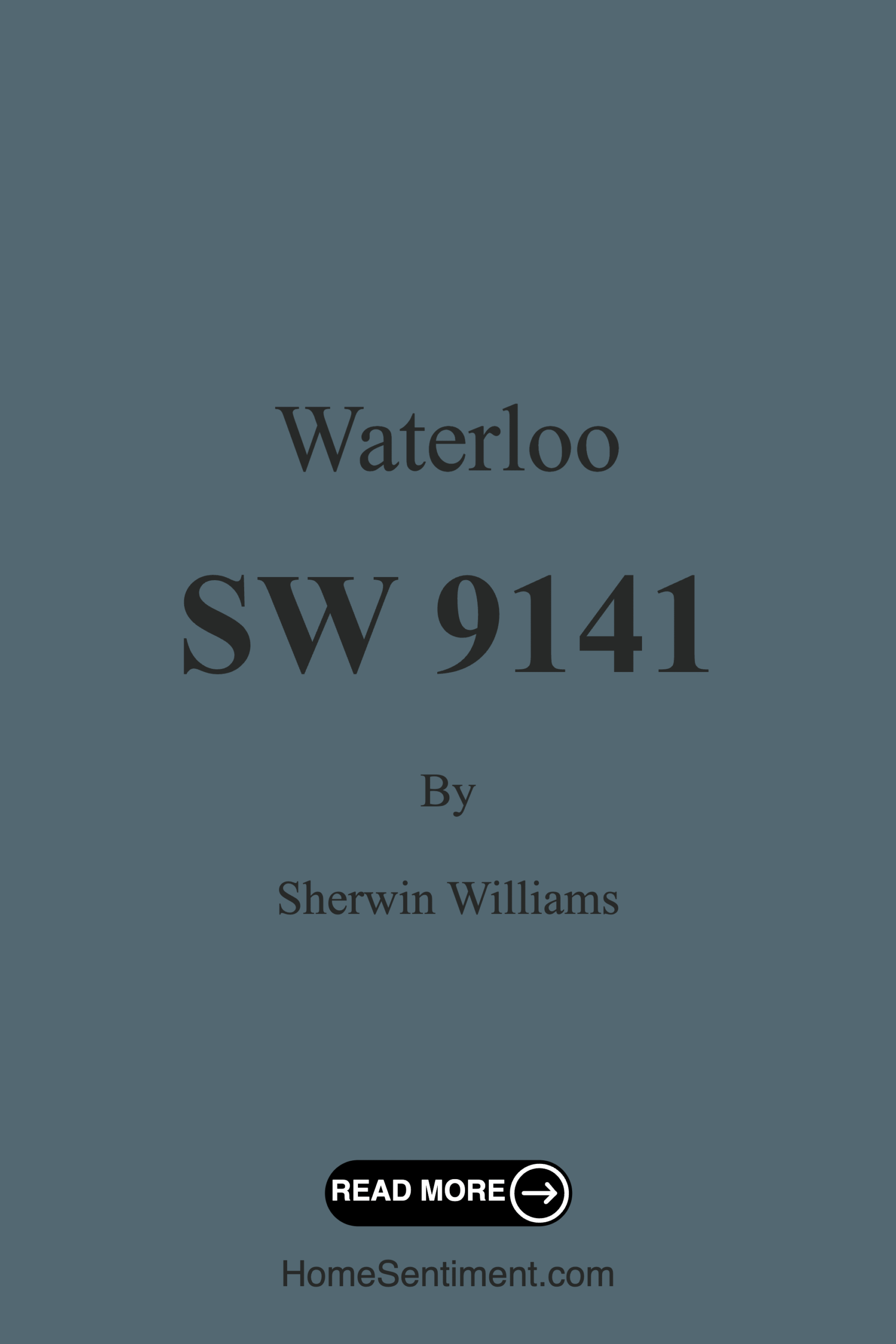 Waterloo SW 9141 by Sherwin Williams