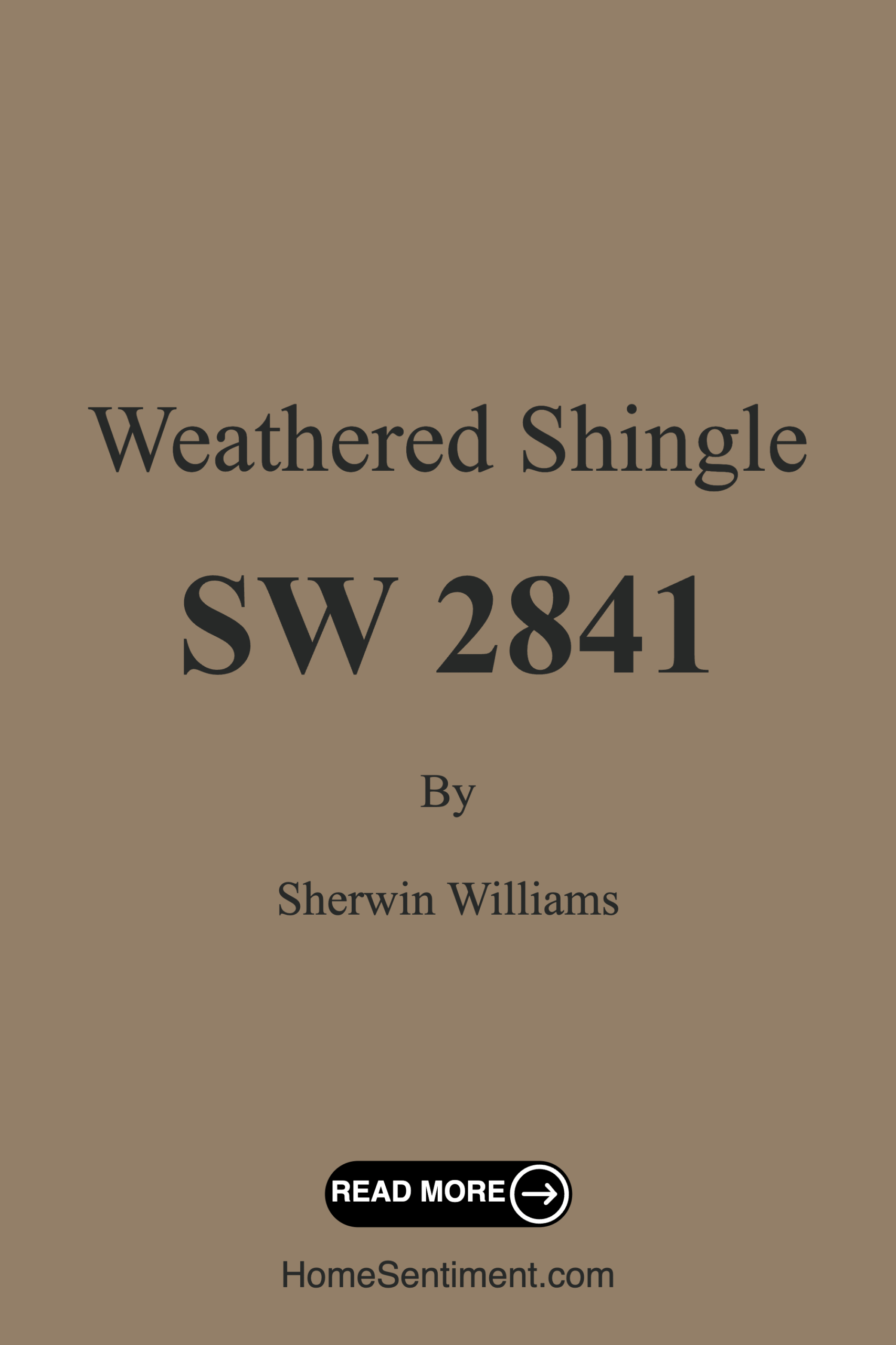 Weathered Shingle SW 2841 by Sherwin Williams