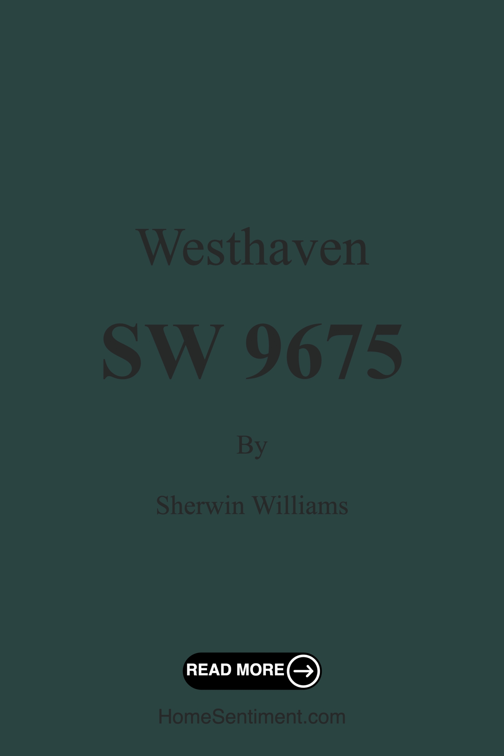 Westhaven SW 9675 by Sherwin Williams