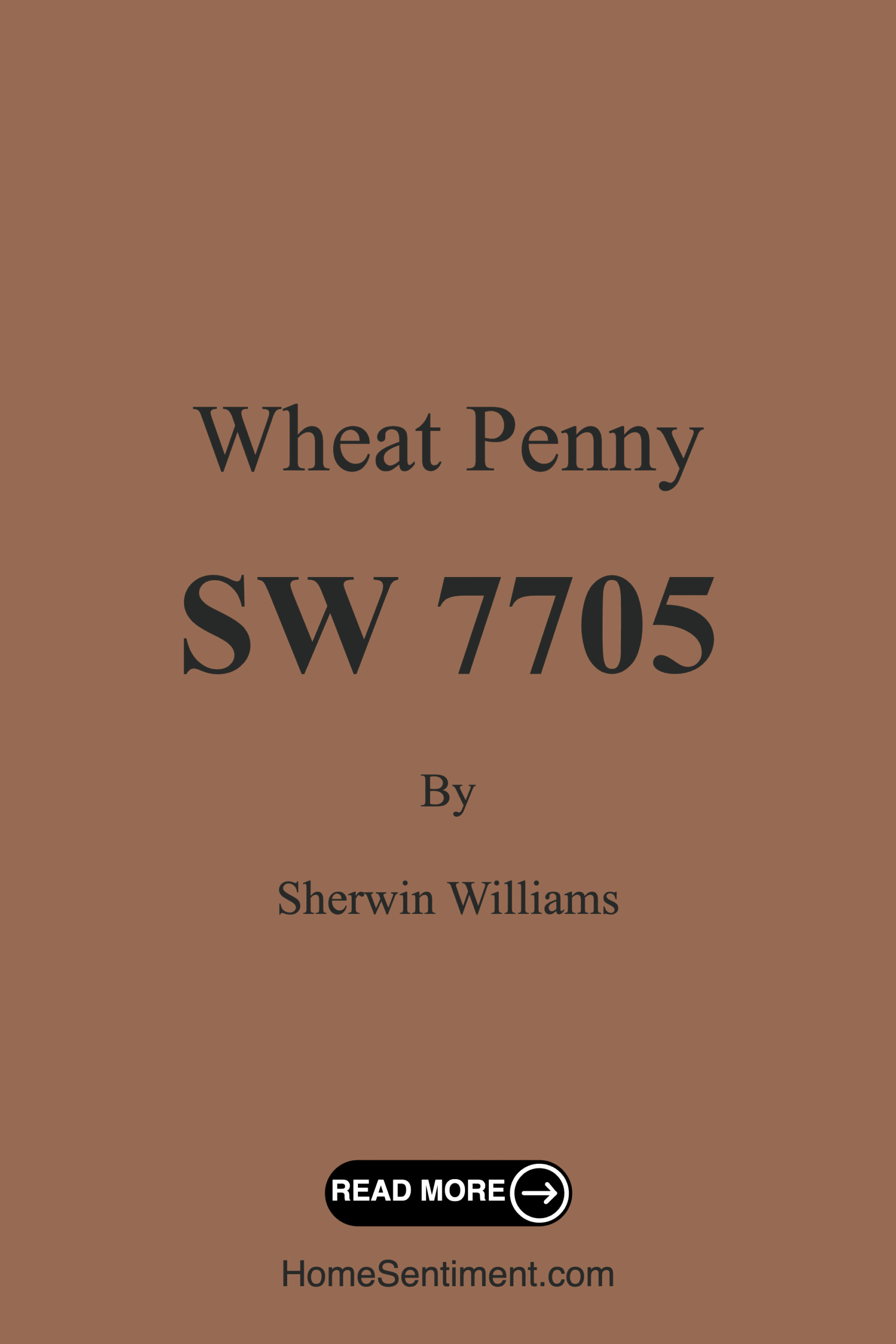 Wheat Penny SW 7705 by Sherwin Williams