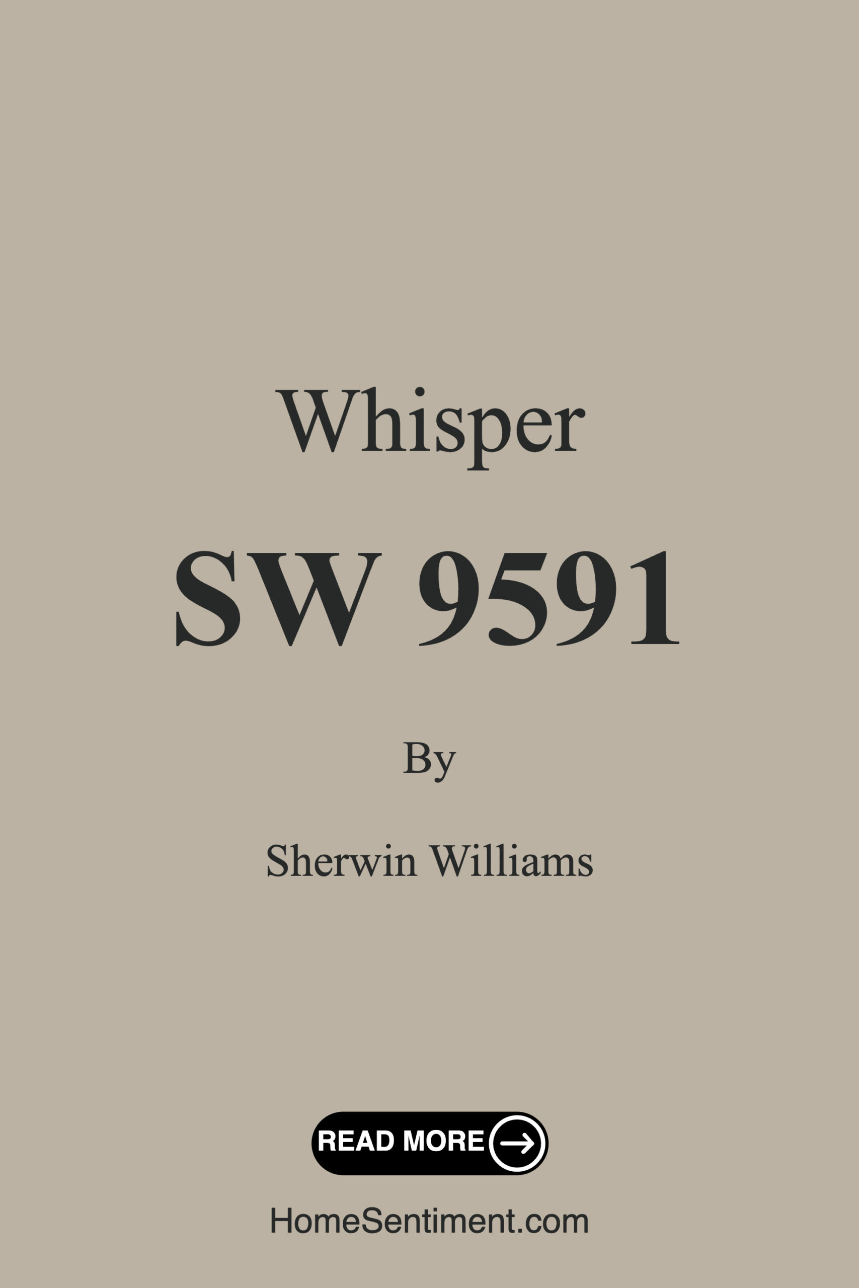 Whisper SW 9591 by Sherwin Williams