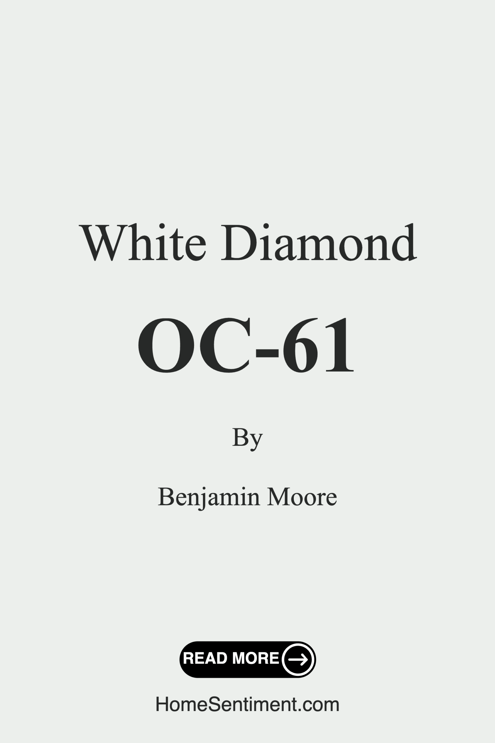 White Diamond OC-61 by Benjamin Moore
