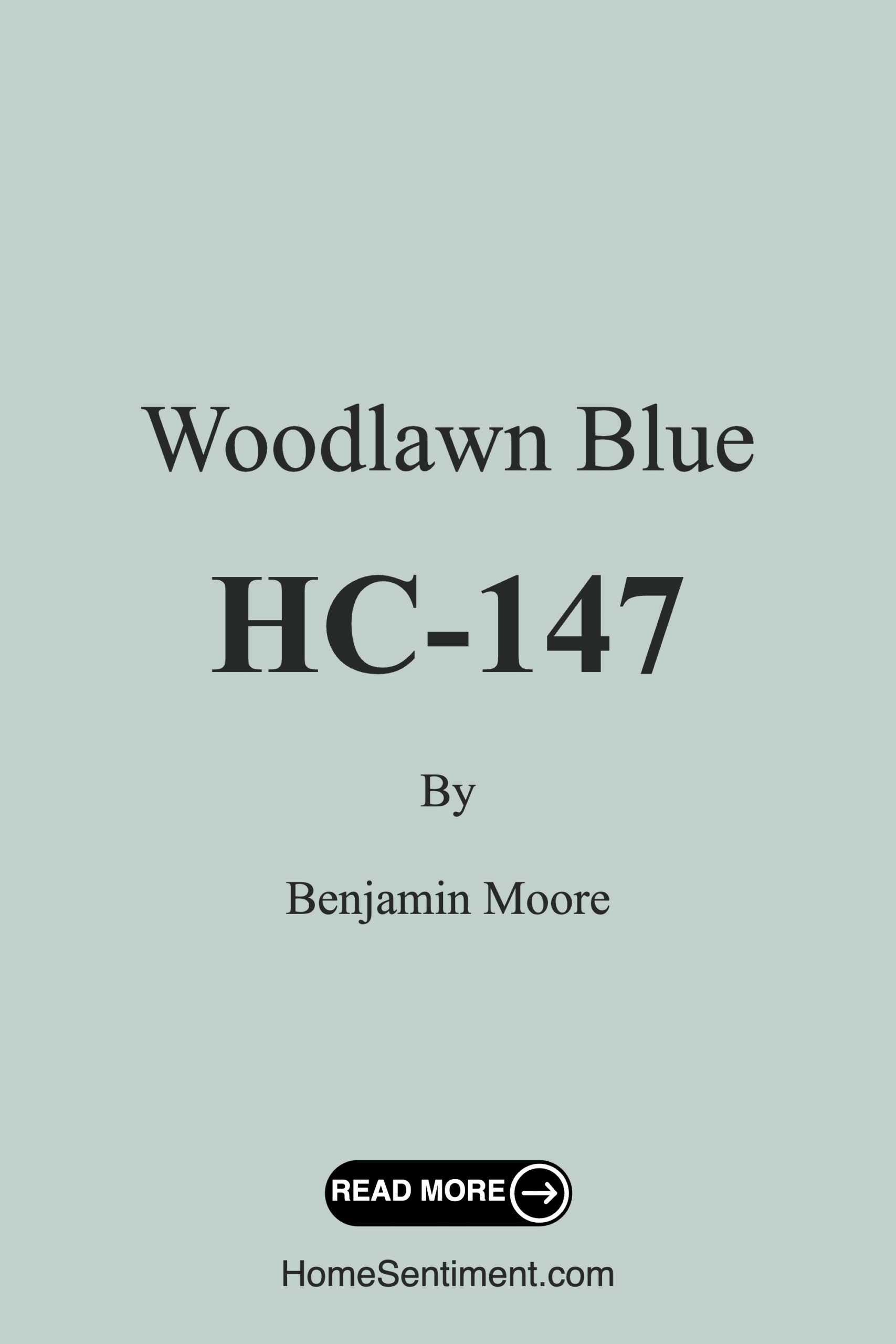 Woodlawn Blue HC-147 by Benjamin Moore