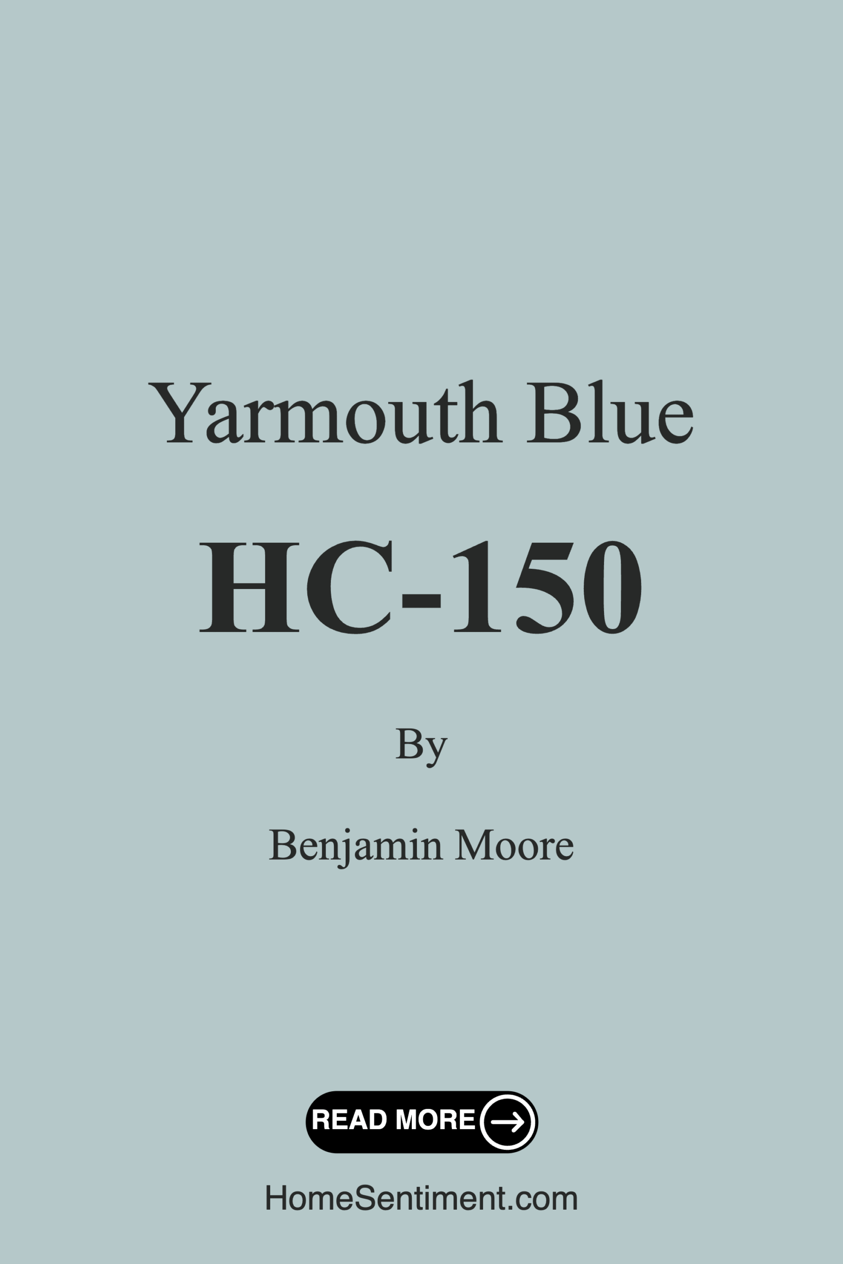 Yarmouth Blue HC-150 by Benjamin Moore
