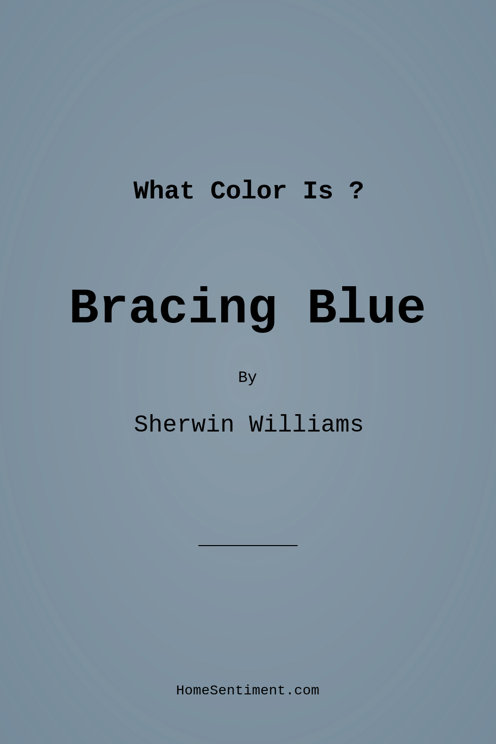 Bracing Blue SW 6242 by Sherwin Williams