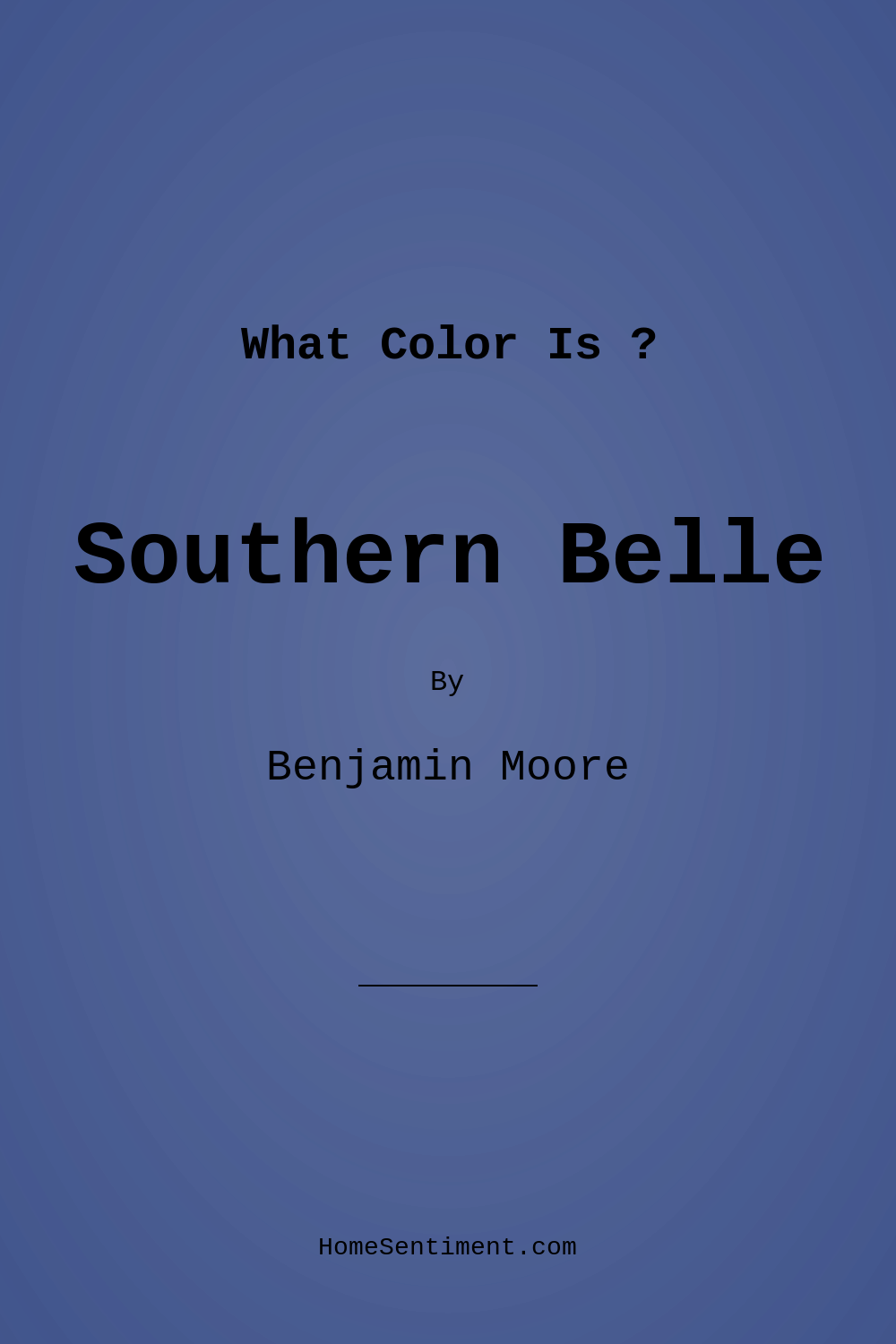 Southern Belle 819 by Benjamin Moore