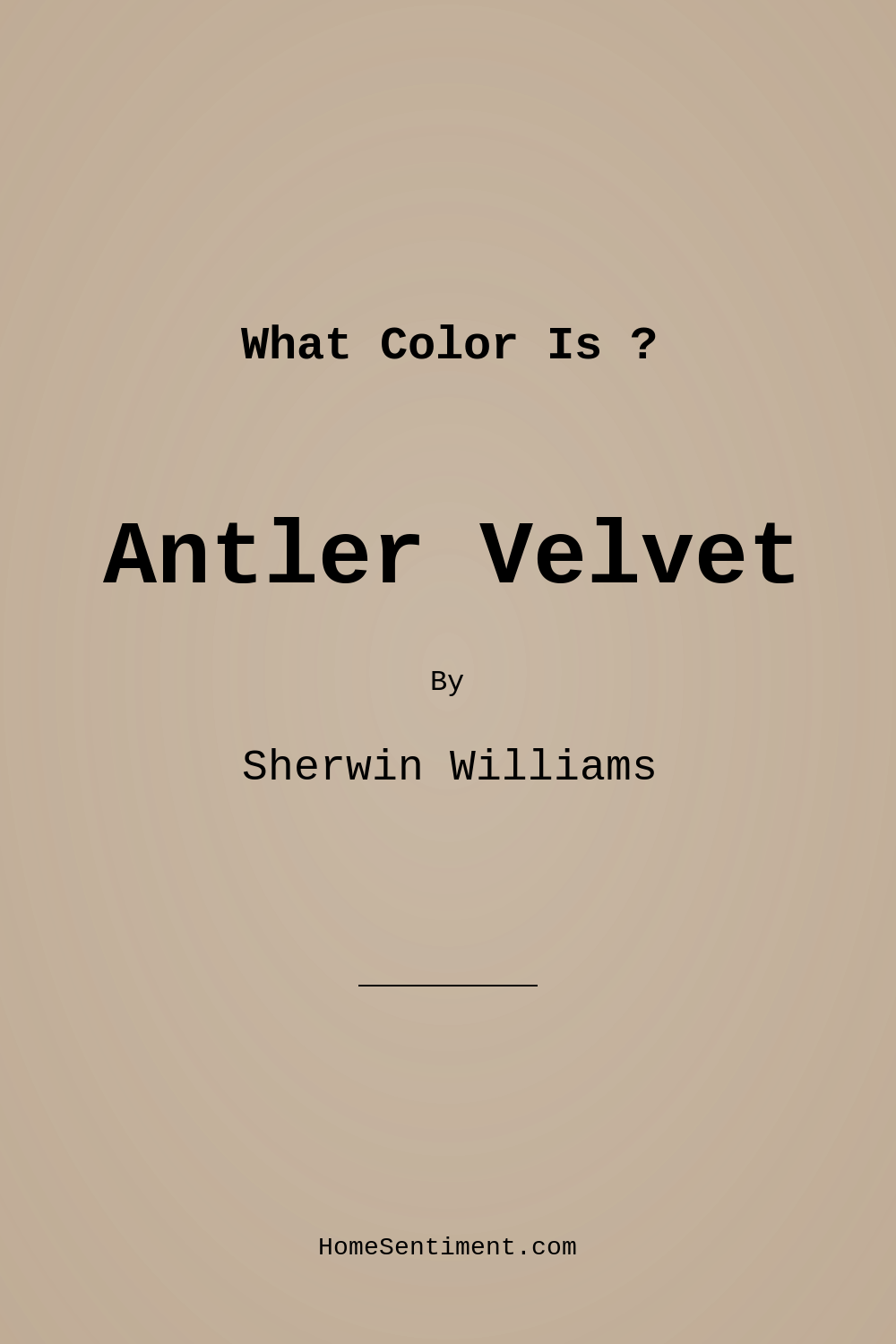 Antler Velvet SW 9111 by Sherwin Williams